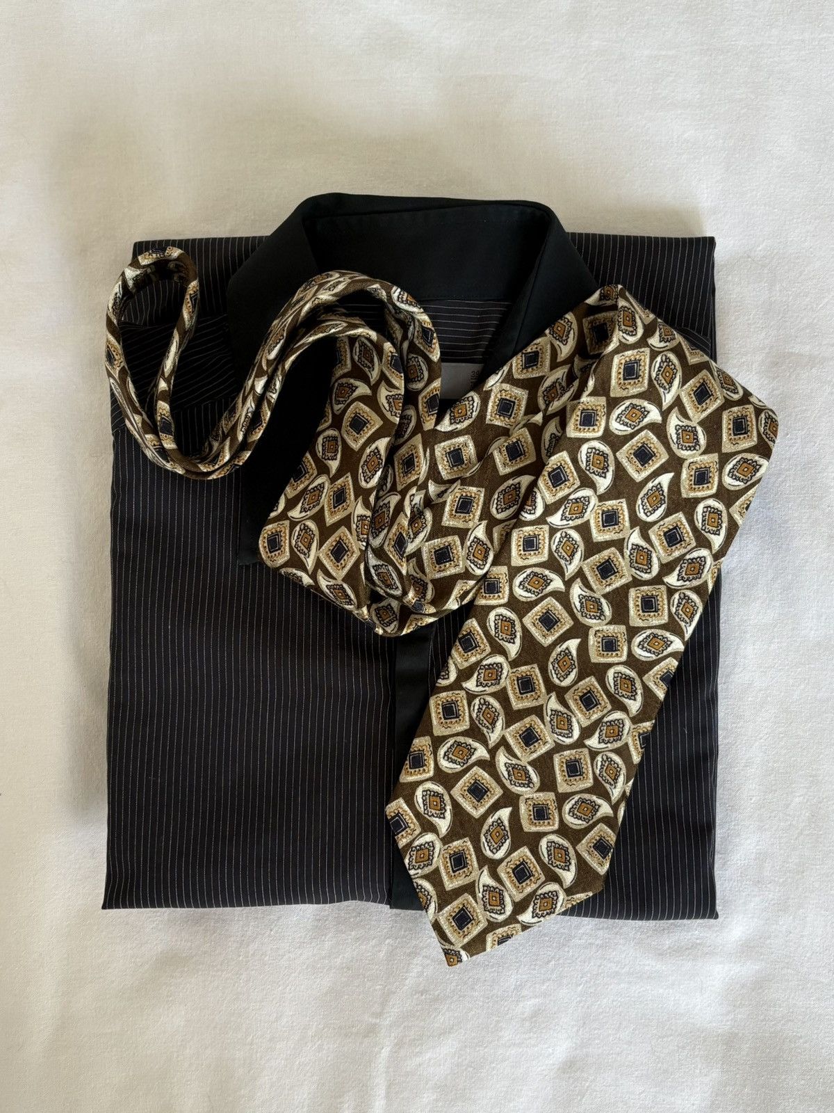 Ermenegildo Zegna × Z Zegna ERMENEGILDO ZEGNA SILK NECKTIE PAISLEY TIE MADE IN ITALY Size ONE SIZE - 1 Thumbnail