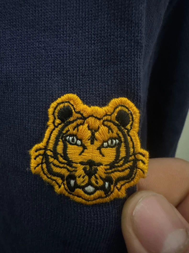 Kenzo KENZO Tiger head hoodie sweater coat Size L / US 10 / IT 46 - 3 Thumbnail