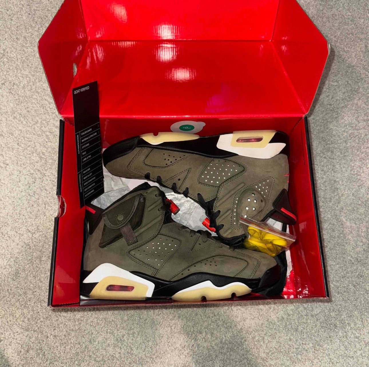 Travis Scott x Air Jordan Retro 'Olive'