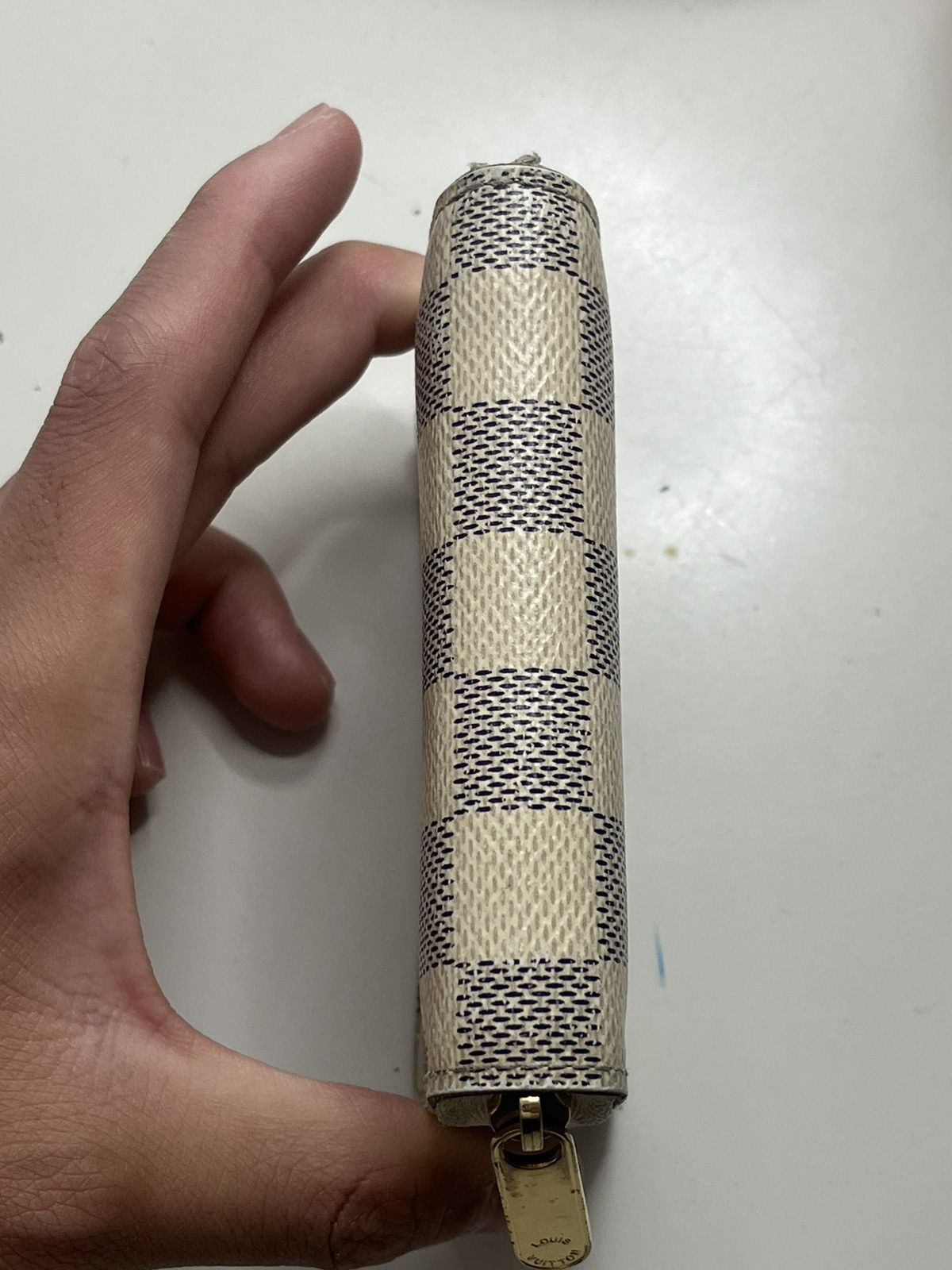 Louis Vuitton Louis Vuitton 2013 Damier Azur Pattern Zippy Coin Purse Size ONE SIZE - 5 Thumbnail