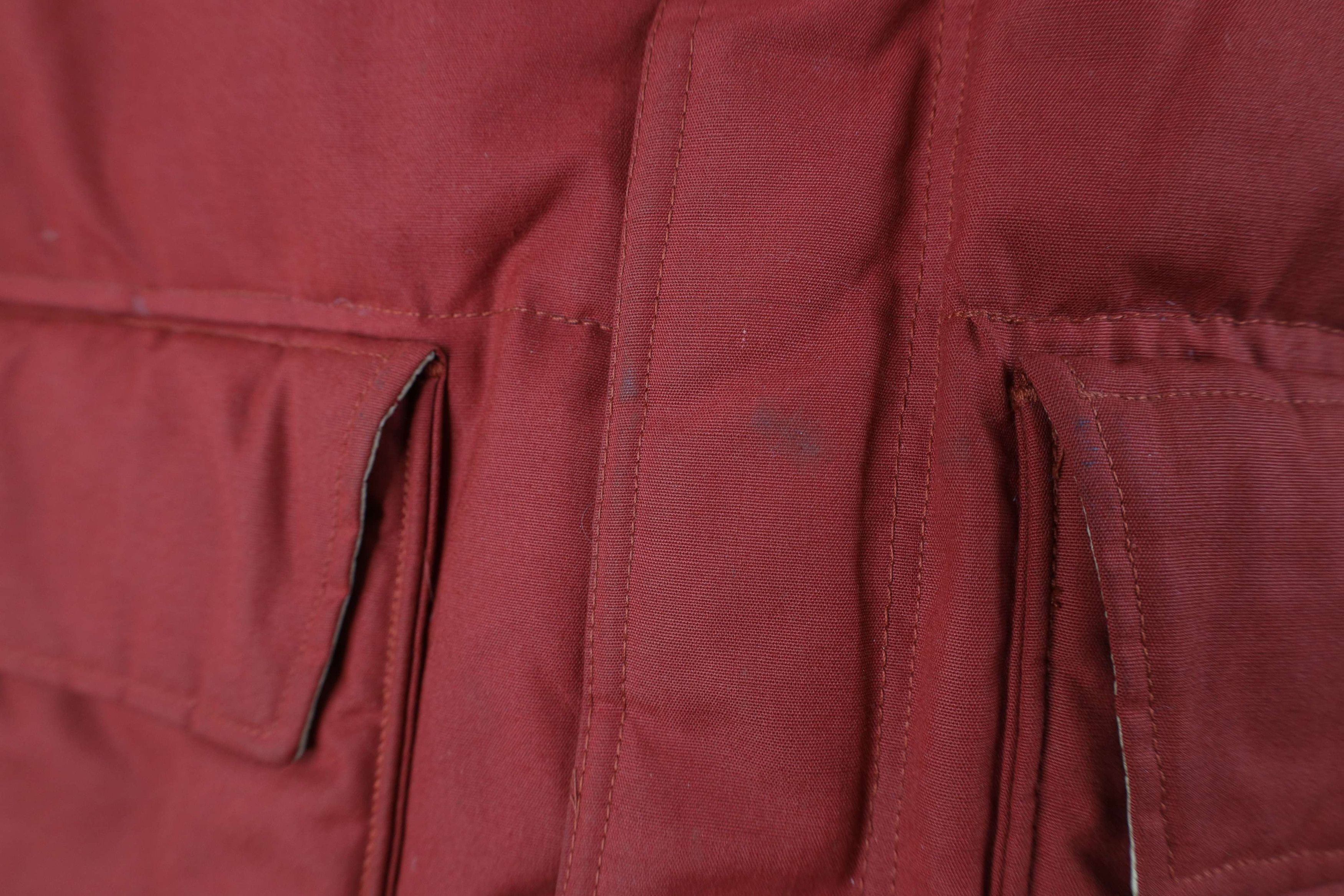 Altra Vintage 70s Altra Down Fill Puffer Vest Jacket Orange USA Size US L / EU 52-54 / 3 - 4 Thumbnail