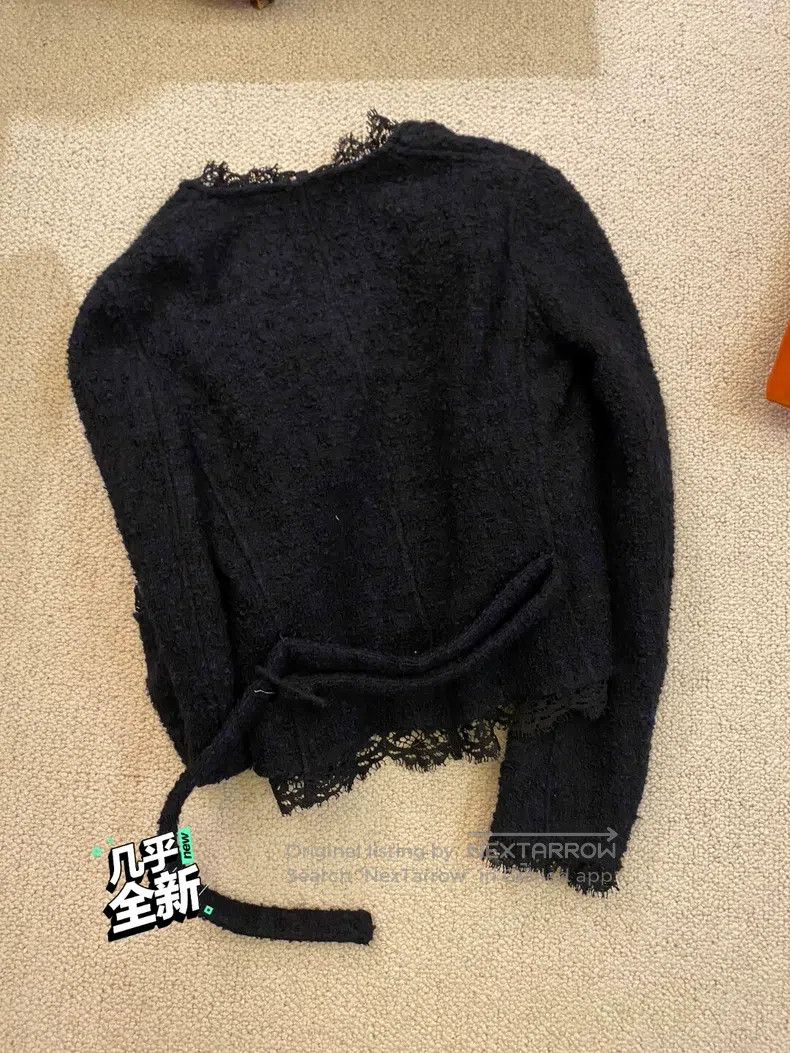 Valentino Valentino Lace wool coat Size S / US 4 / IT 40 - 2 Thumbnail