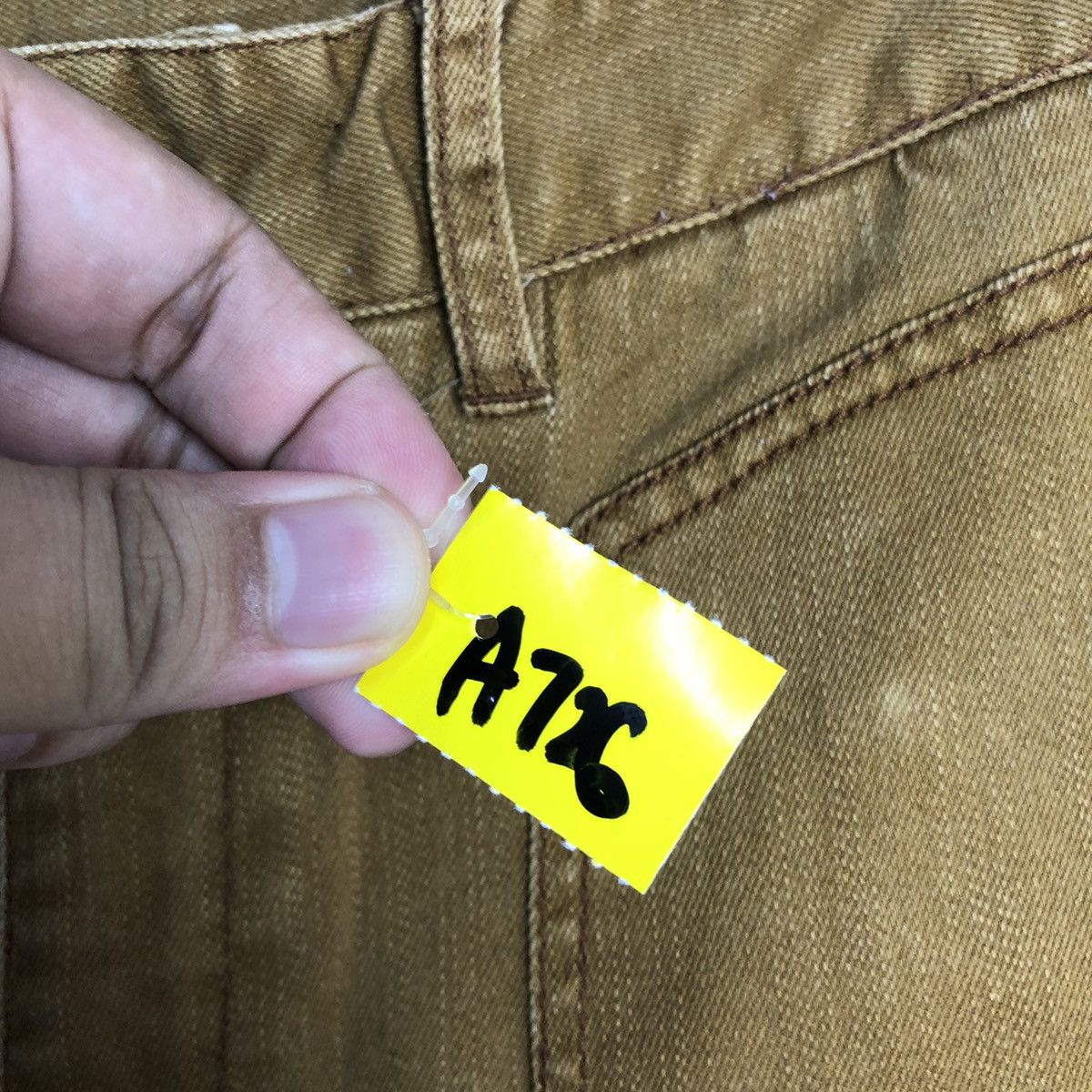 Japanese Brand Tkmixpice Brown utility Cargo big Multipocket Pants #A726 Size US 30 / EU 46 - 12 Thumbnail