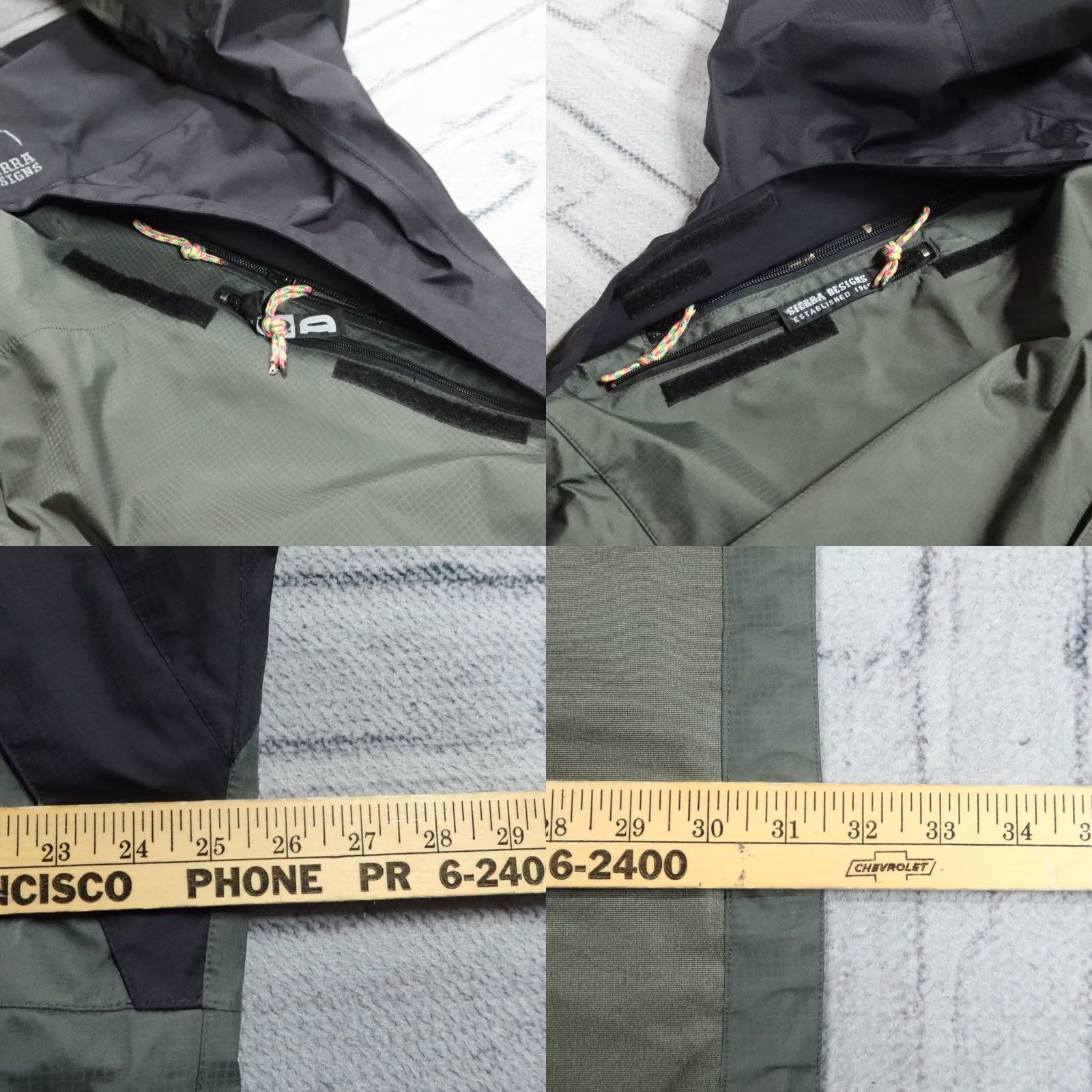 Sierra Designs VINTAGE Sierra Design Goretex Mountain Parka Jacket Men L Grey Size US L / EU 52-54 / 3 - 10 Thumbnail