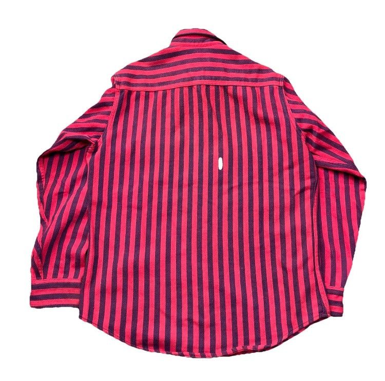 Eddie Bauer × Vintage 80’s Eddie Bauer Flannel McKinley Cloth Pink And Purple Size US L / EU 52-54 / 3 - 4 Thumbnail