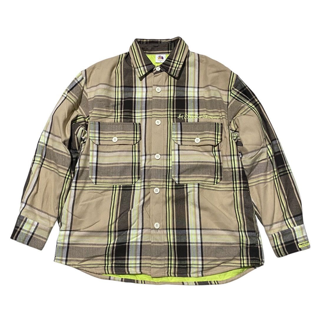 GU GU studio seven honest college flannel overshirt Size US L / EU 52-54 / 3 - 1 Thumbnail