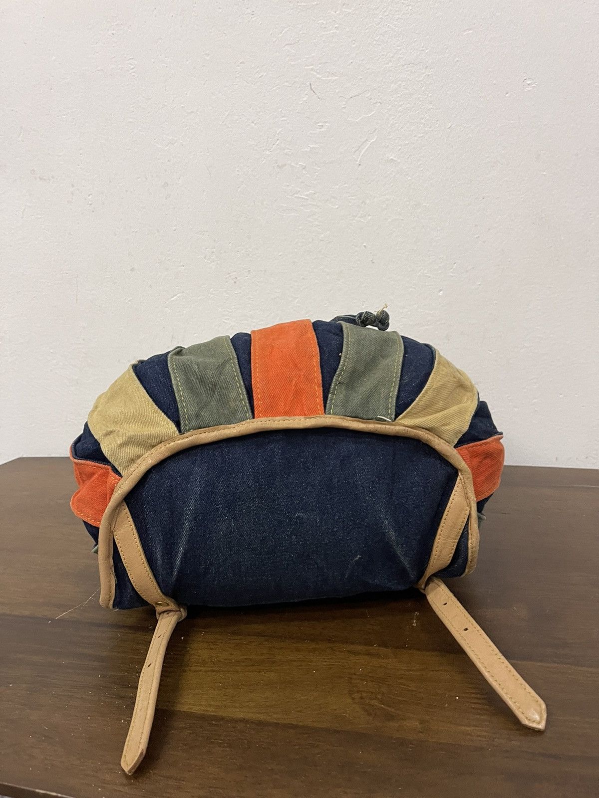 Japanese Brand × Vintage Japan denim Pumpkin Rucksack Bag Size ONE SIZE - 16 Thumbnail