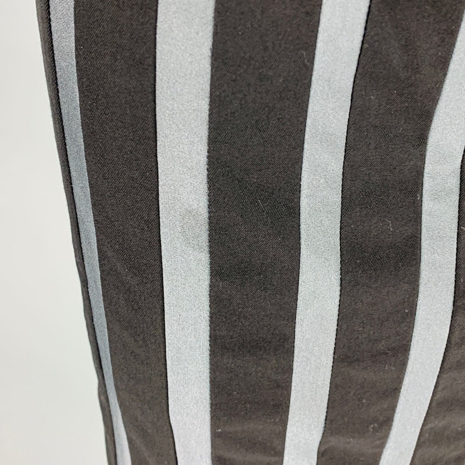 Jean Paul Gaultier JEAN PAUL GAULTIER Size 4 Black Grey Stripe Pencil Skirt Size 27" / US 4 / IT 40 - 3 Thumbnail