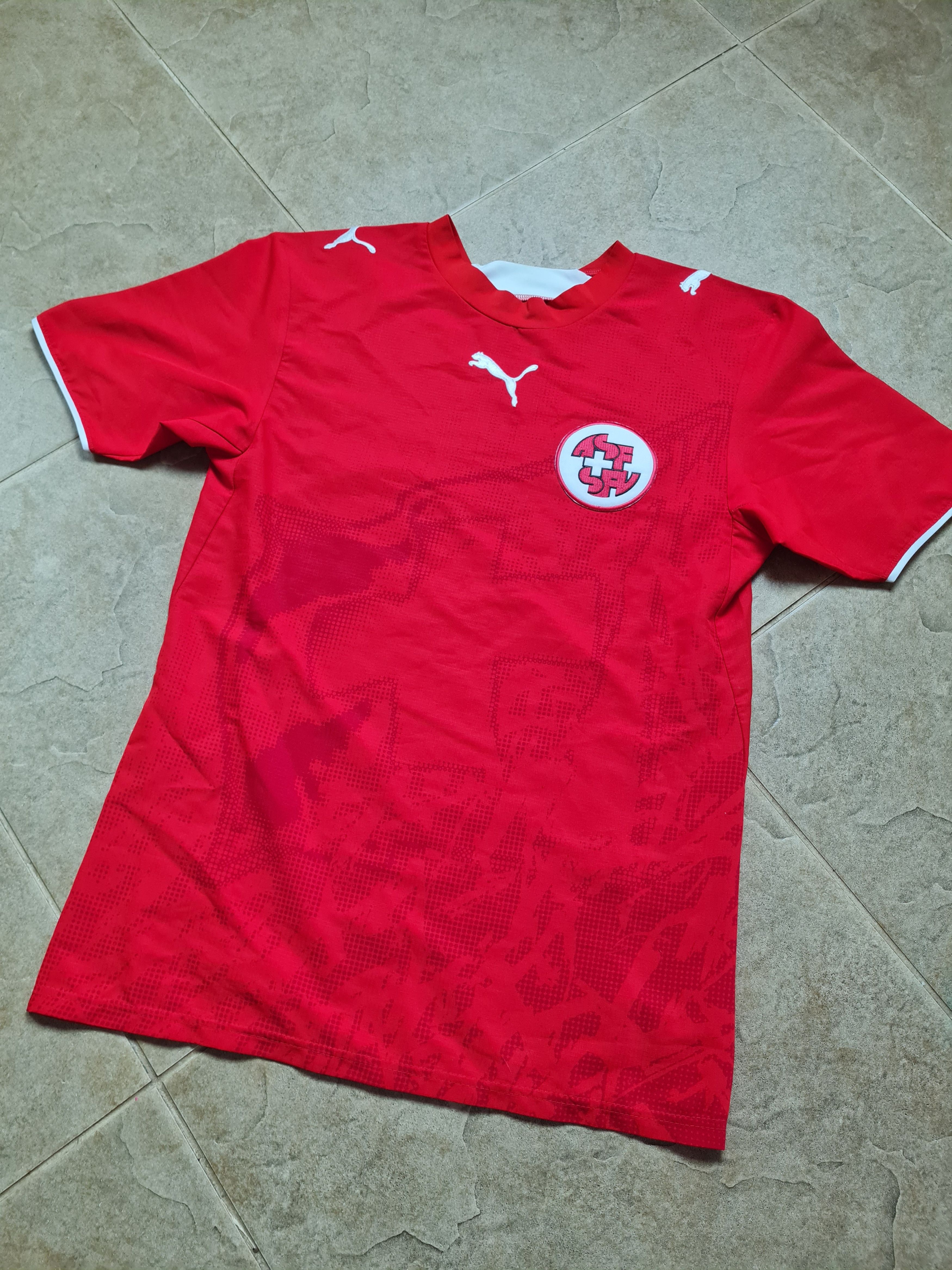 Puma Vintage Jersey Switzerland Puma 2006/2008 Football Shirt Size US XS / EU 42 / 0 - 5 Thumbnail