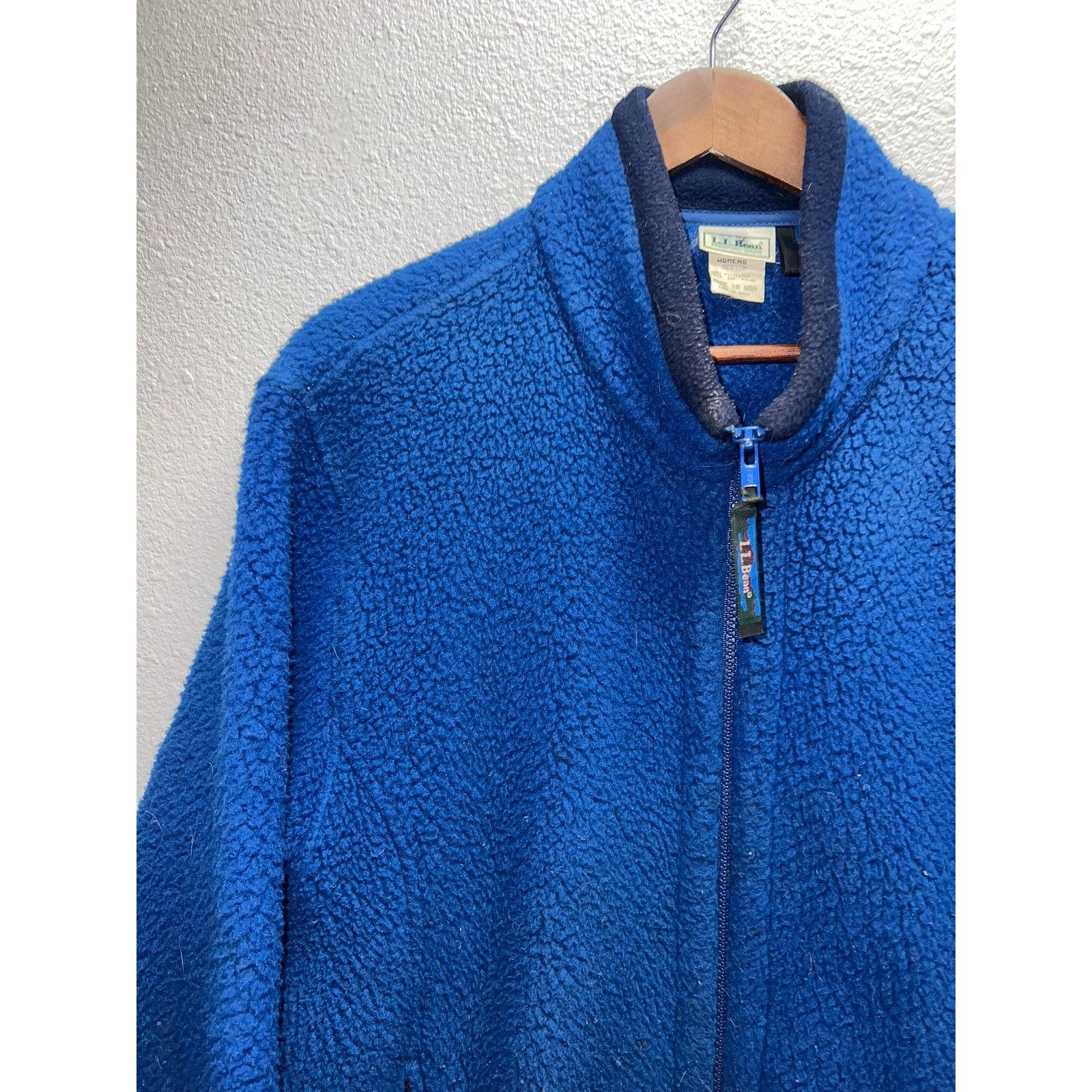Vintage Vintage Womens LL Bean Fleece Jacket Sweatshirt USA VTG M Size M / US 6-8 / IT 42-44 - 3 Thumbnail
