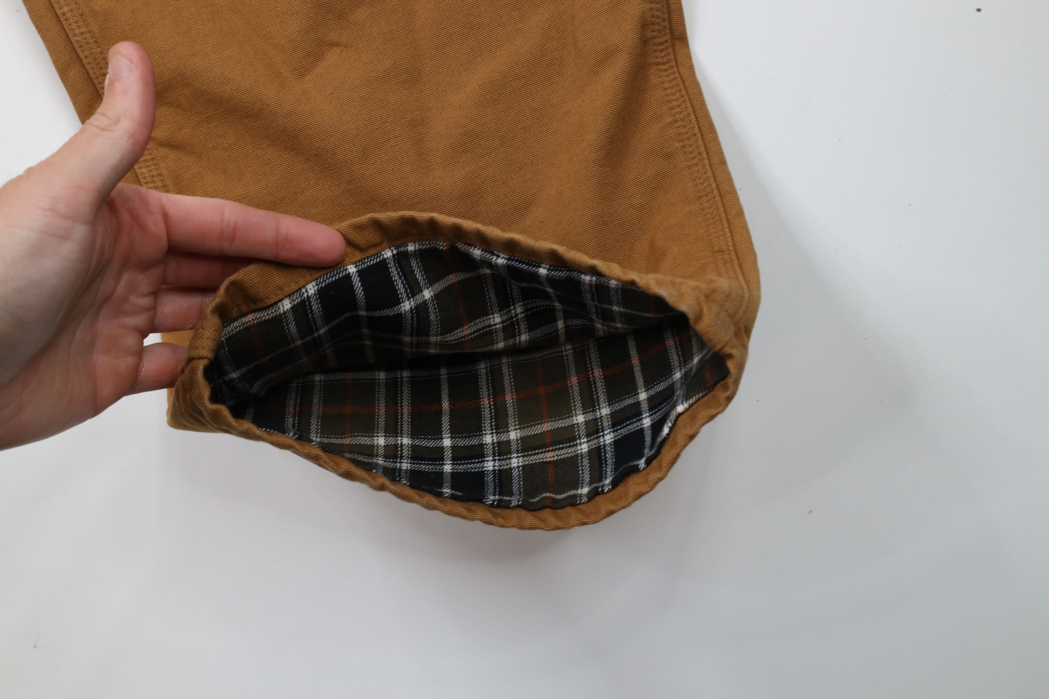Carhartt × Vintage Deadstock Vintage Carhartt Wide Leg Dungaree Pants Brown Size US 44 / EU 60 - 5 Thumbnail