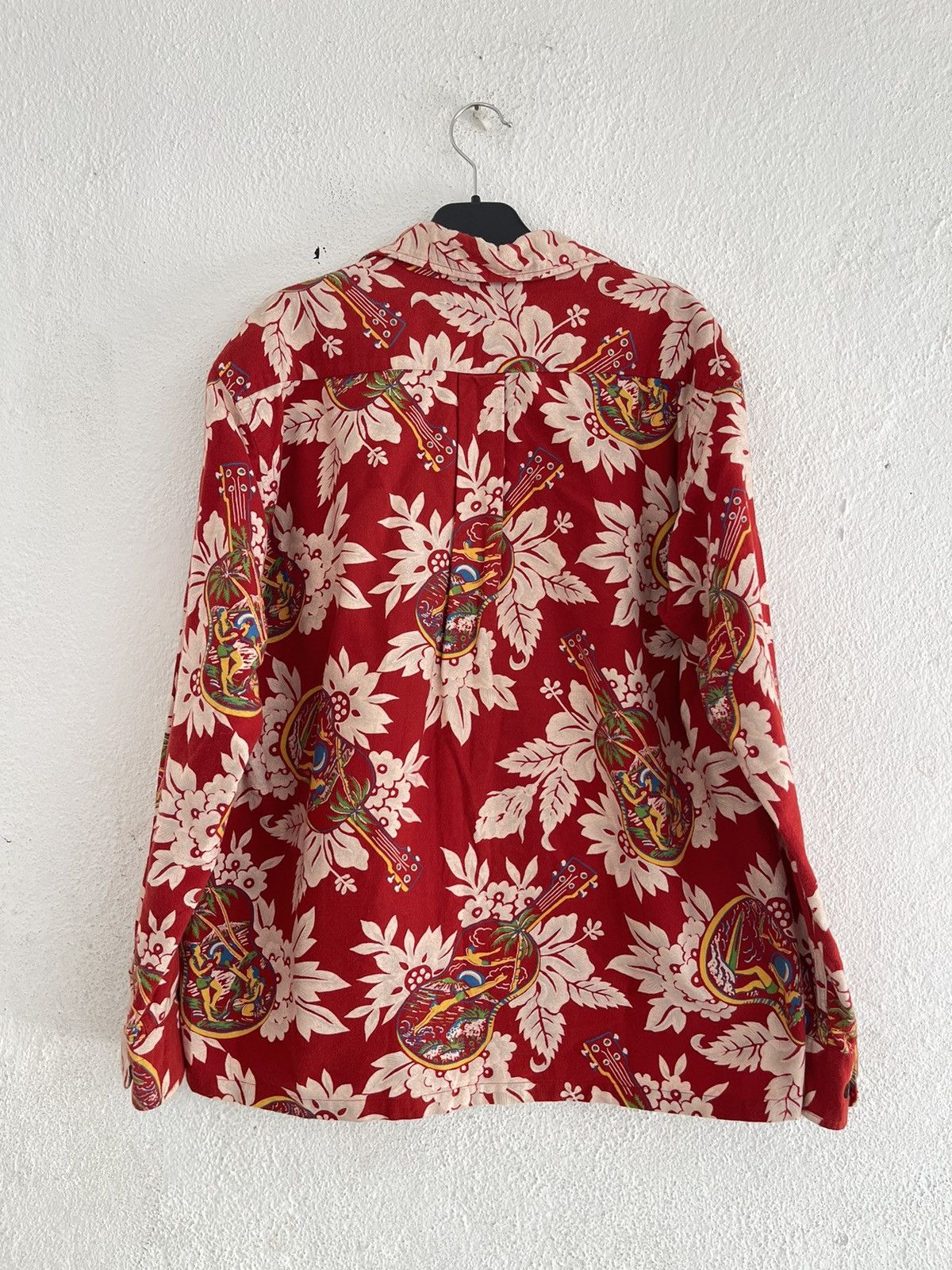 Sun Surf Sun Surf Guitar Floral Longsleeve Button Shirt Size US XL / EU 56 / 4 - 2 Thumbnail