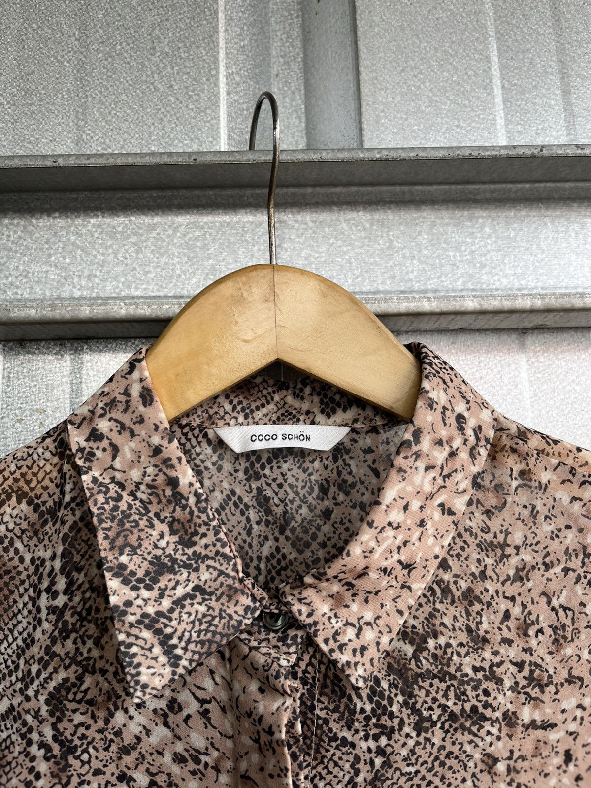 If Six Was Nine y2k style mesh snake skin /hysteric/prada/balenciaga Size S / US 4 / IT 40 - 3 Thumbnail