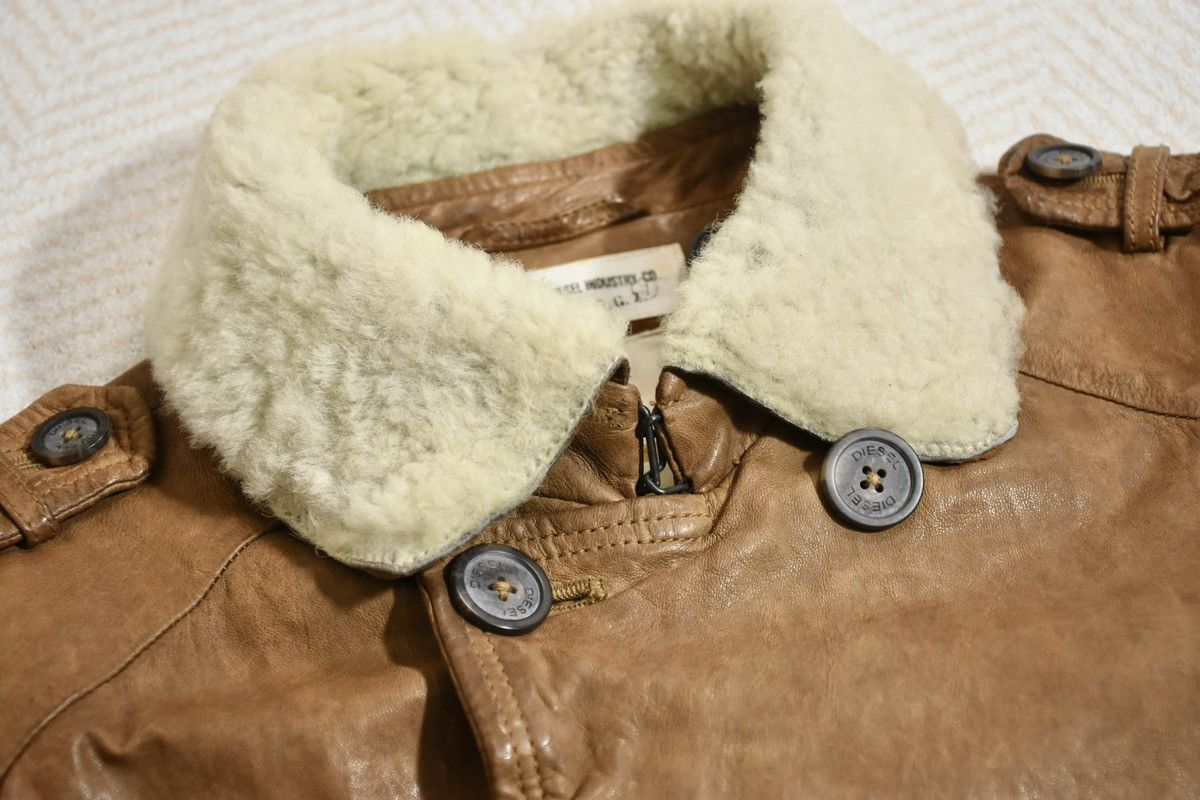 Diesel Diesel Leather Jacket/Coverall（Sheepskin） Size US S / EU 44-46 / 1 - 5 Thumbnail