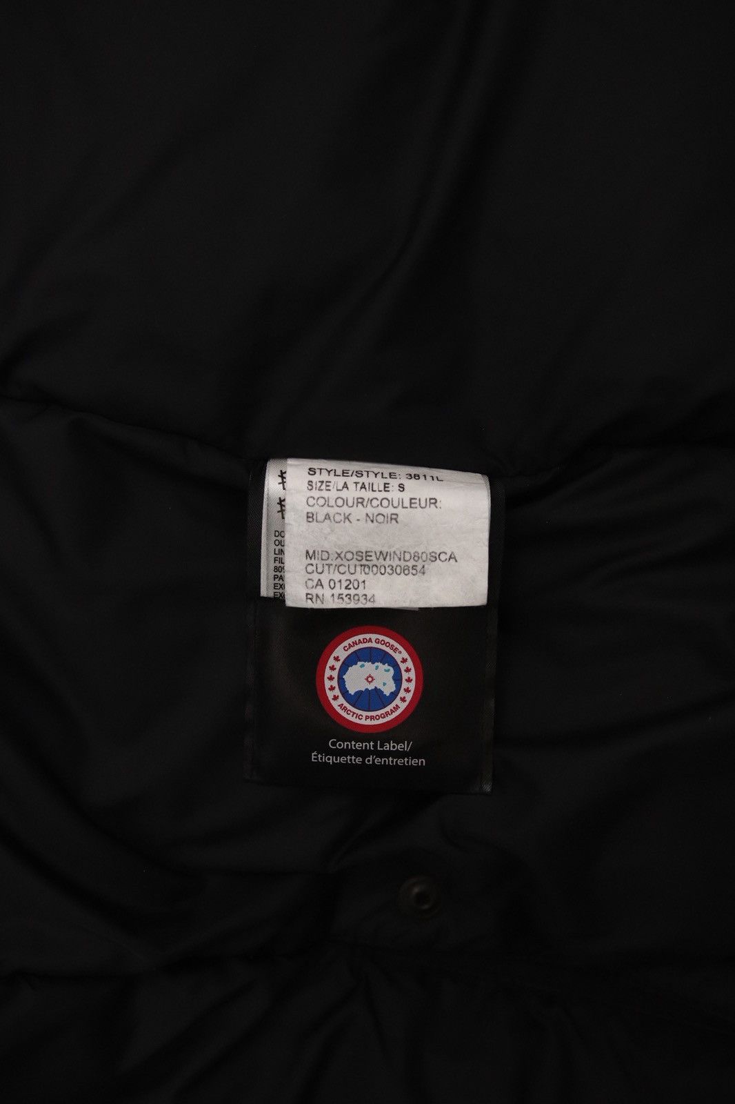 Canada Goose Canada Goose Black Down Parka Adjustable Waist Modern Fit Size S / US 4 / IT 40 - 13 Thumbnail