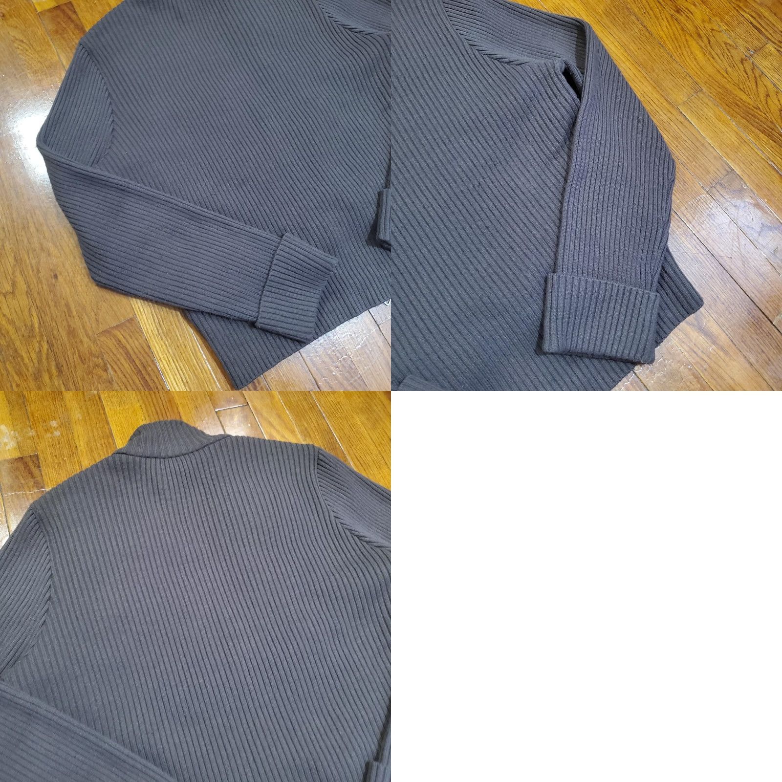 Polo Ralph Lauren Ralph Lauren Polo Jeans Co Jacket Women XL Brown Knit Down Puffer Sweater Hybrid Size XL / US 12-14 / IT 48-50 - 9 Thumbnail