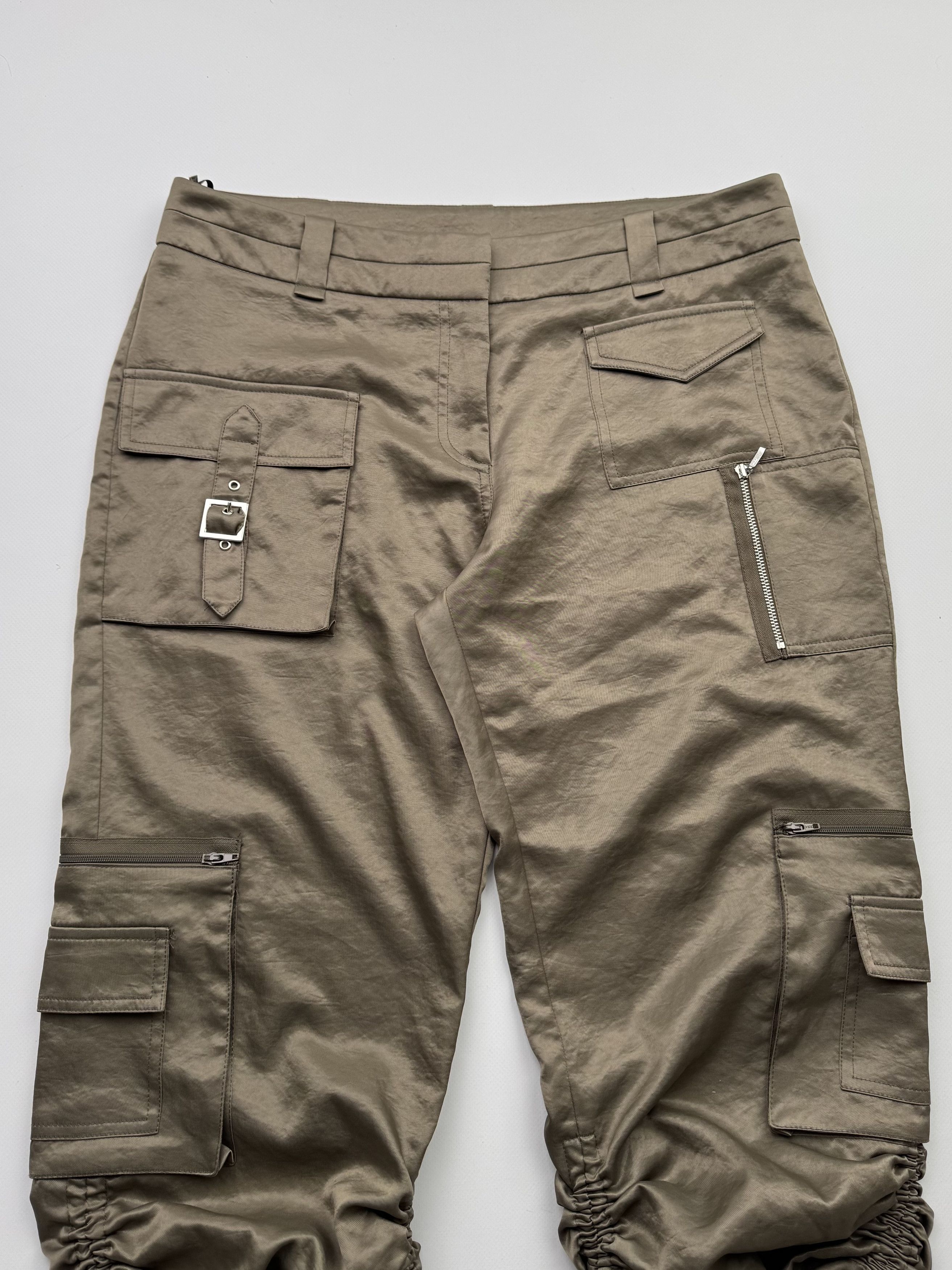 Japanese Brand Vintage Bondage Cargo Cropped Pants B577 E2(V433) Size US 34 / EU 50 - 2 Thumbnail