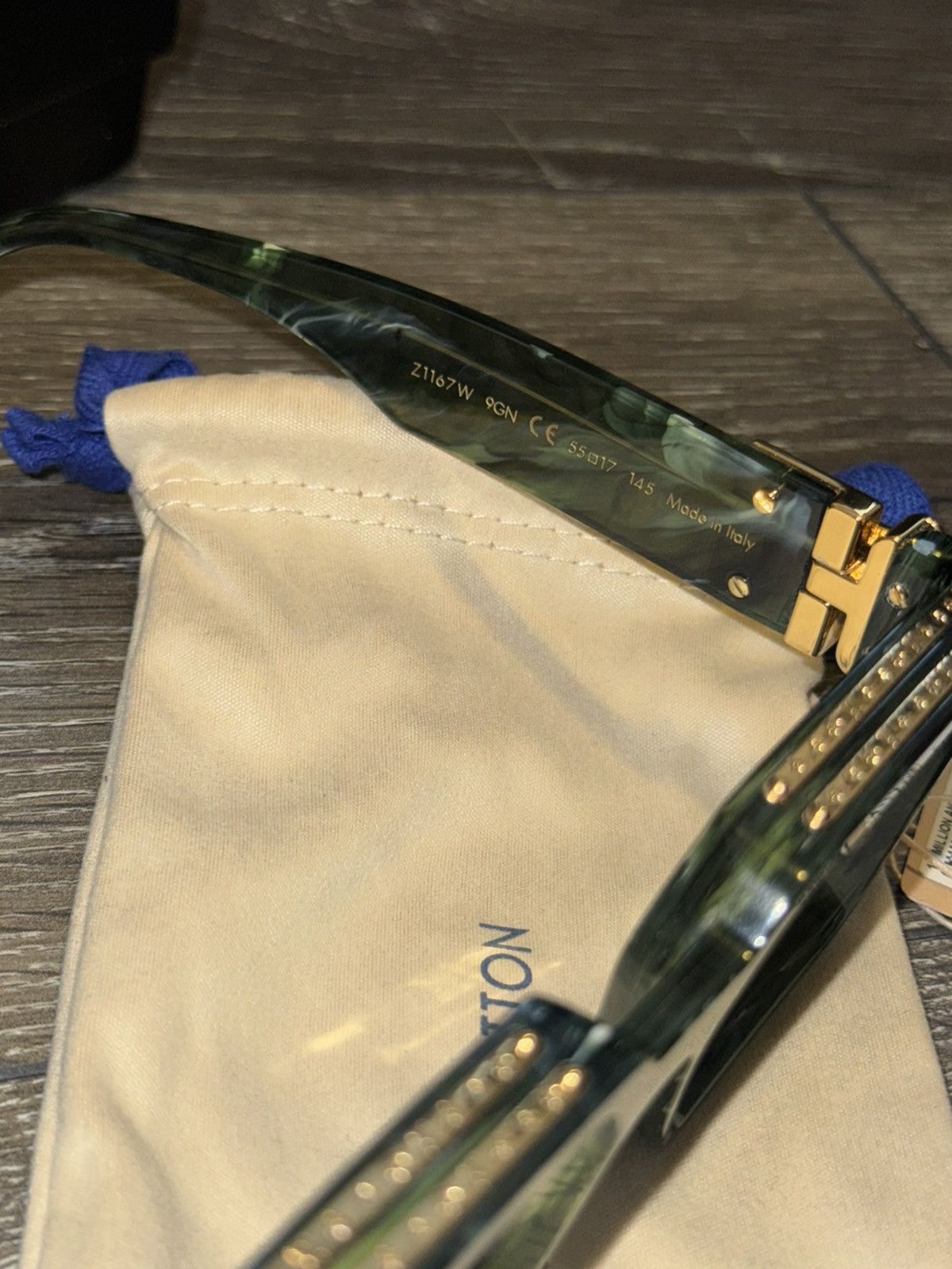 Louis Vuitton Millionaire 1.1 RaRE green Size ONE SIZE - 5 Thumbnail