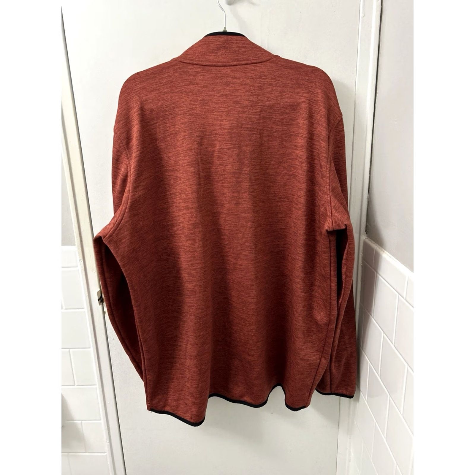 Under Armour Under Armour Red 1/4 Zip Mens 2XL ColdGear Fleece Lined Jacket Sweatshirt L/S Moisture Wicking Athletic Pull-Over Activewear Size US XXL / EU 58 / 5 - 7 Thumbnail