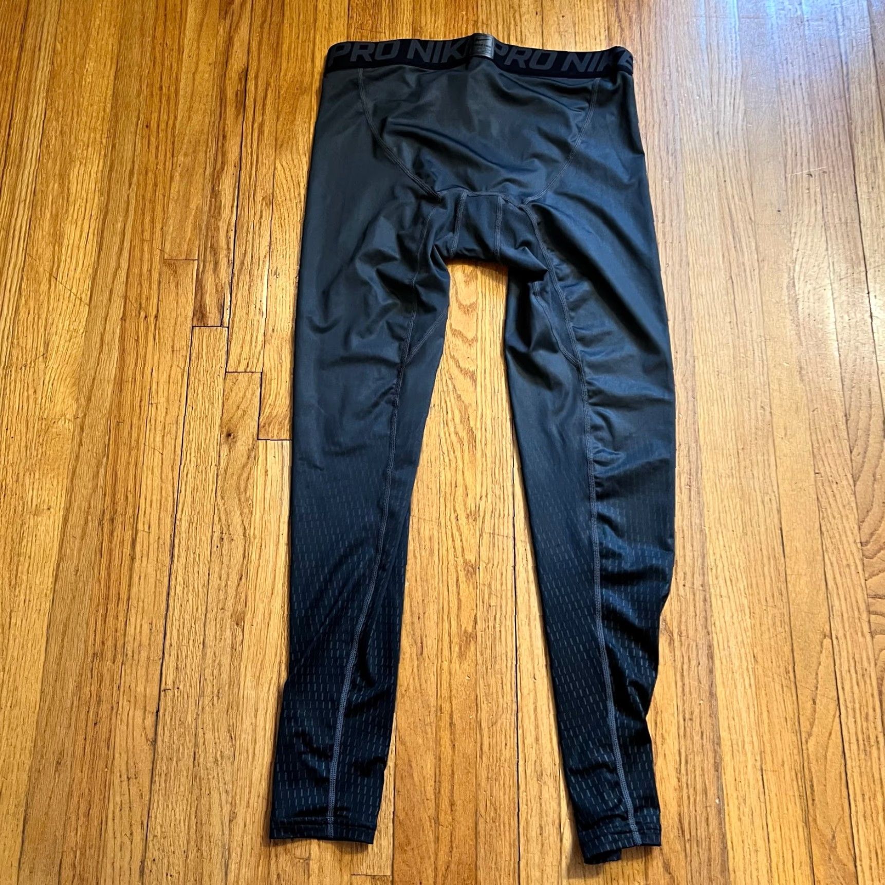 Nike Nike Pants Mens Large Pro 743019 Compression Pro Fit Black Tights Size US 33 - 3 Thumbnail