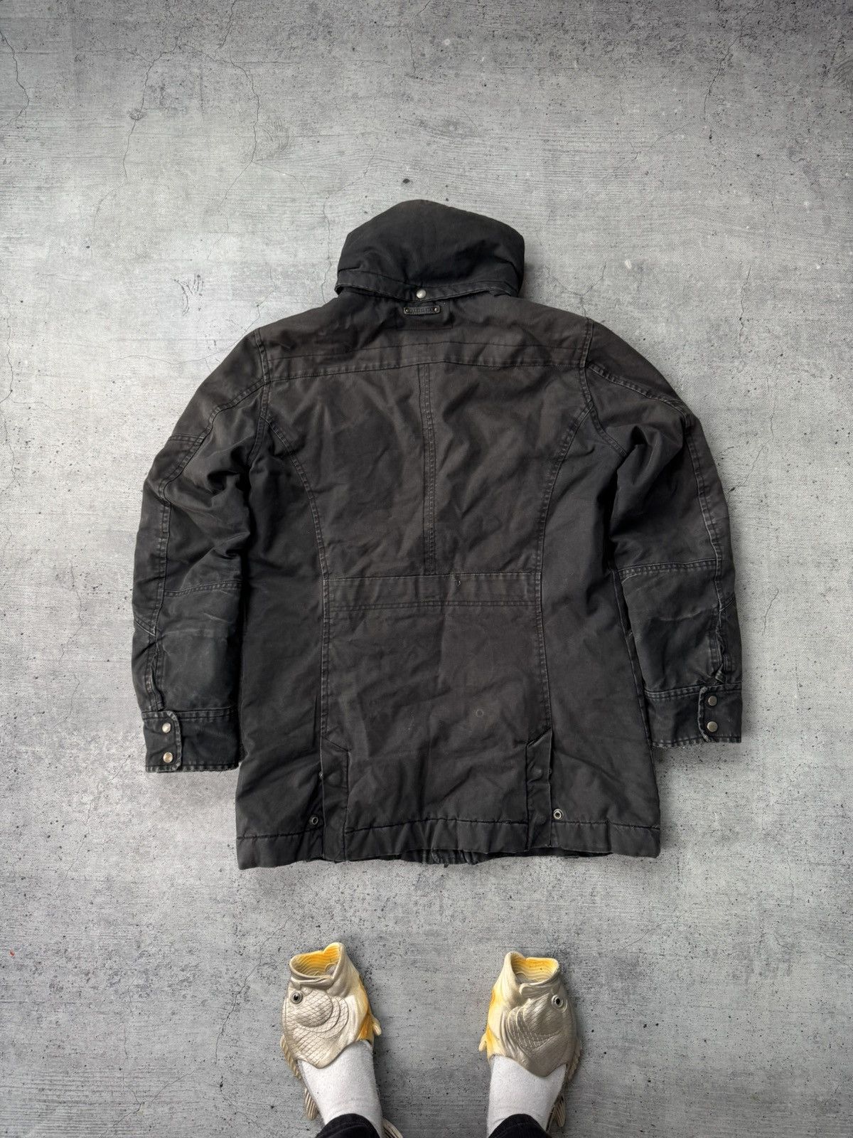 Diesel Vtg Diesel Distressed Multi Pocket Y2K Jacket Japanese style Size US M / EU 48-50 / 2 - 17 Thumbnail