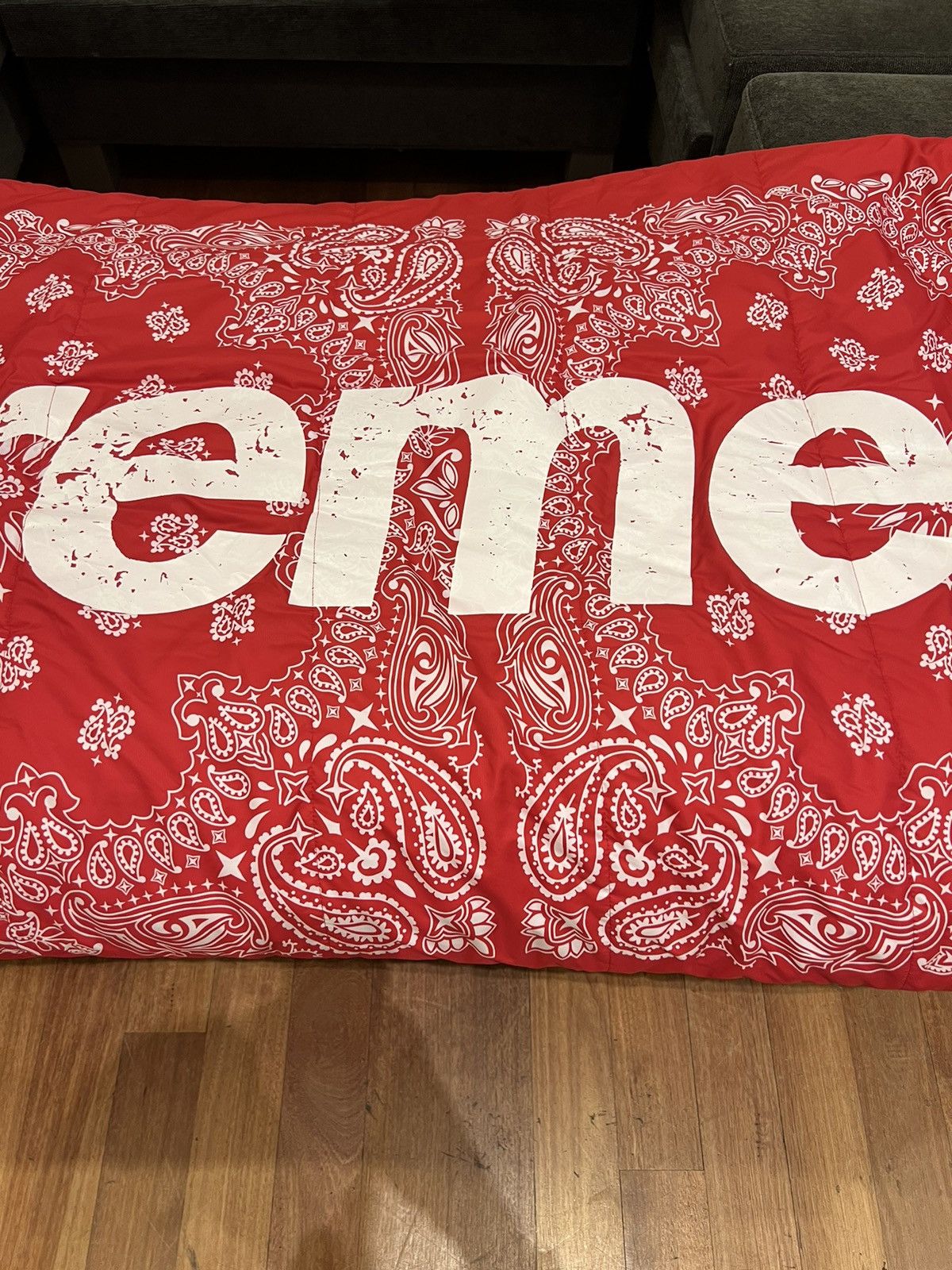 Supreme × The North Face Supreme The North Face Red Bandana Sleeping Bag Paisley Size ONE SIZE - 4 Thumbnail