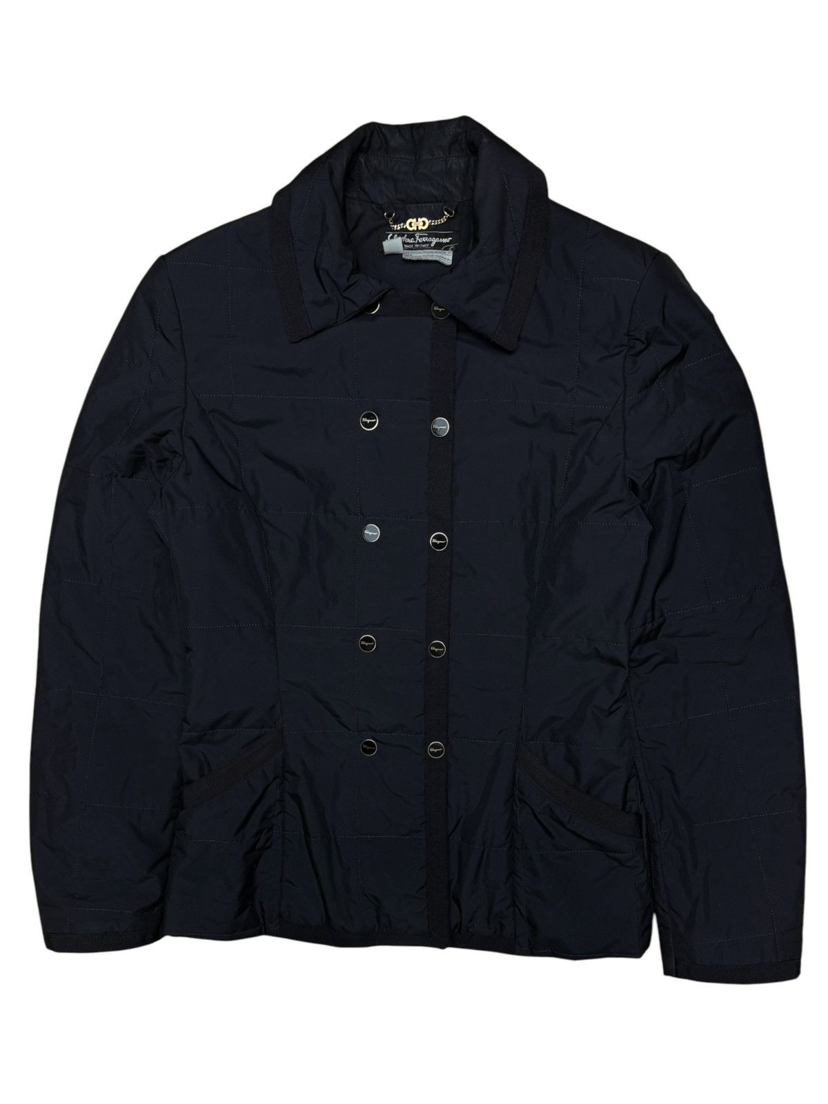Salvatore Ferragamo SALVATORE FERRAGAMO VINTAGE QUILTED JACKET Size US M / EU 48-50 / 2 - 1 Thumbnail