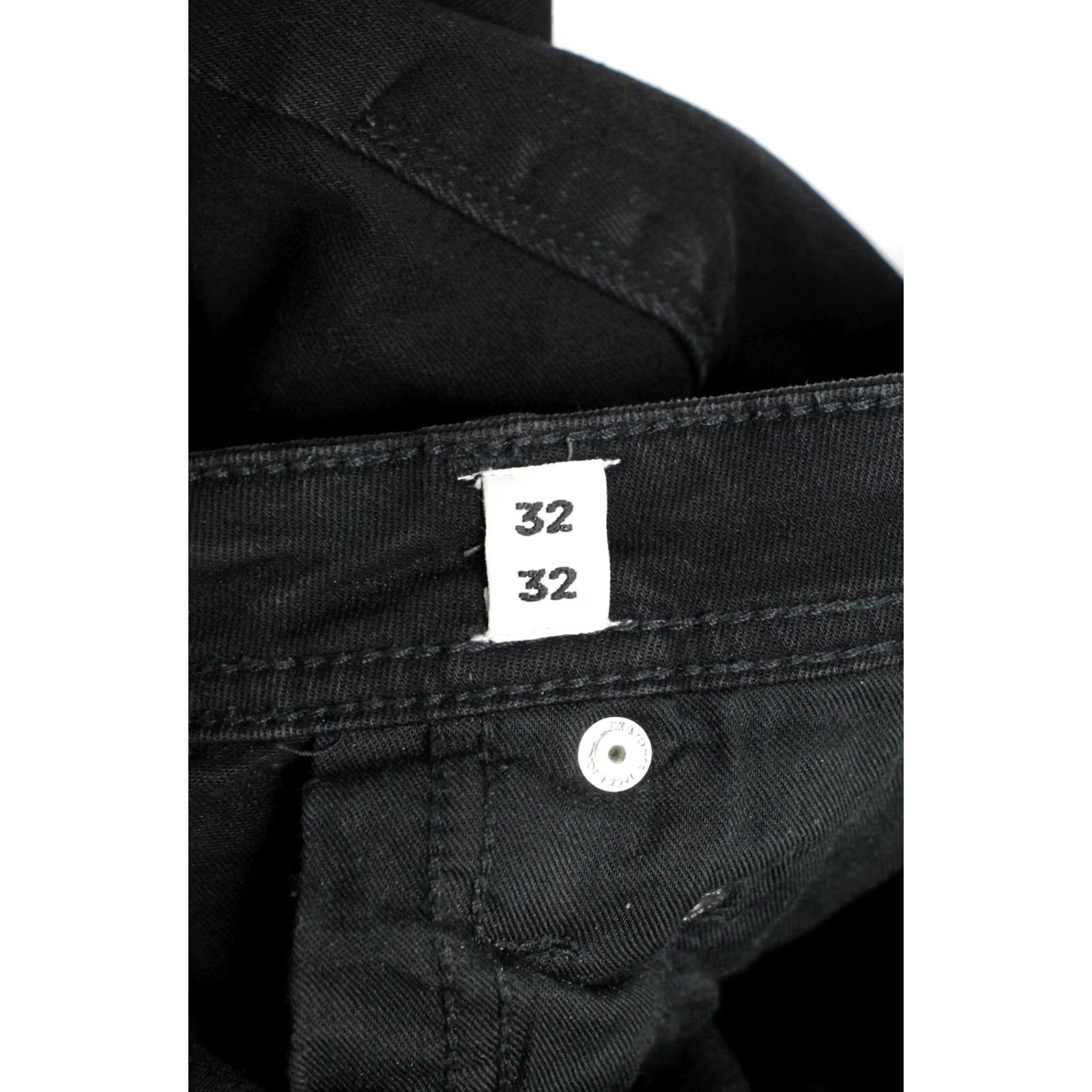 Jack & Jones JACK & JONES Jeans Men's Slim/Glenn Black Denim Stretch Zip Fly W32/L32 Size US 32 / EU 48 - 6 Thumbnail