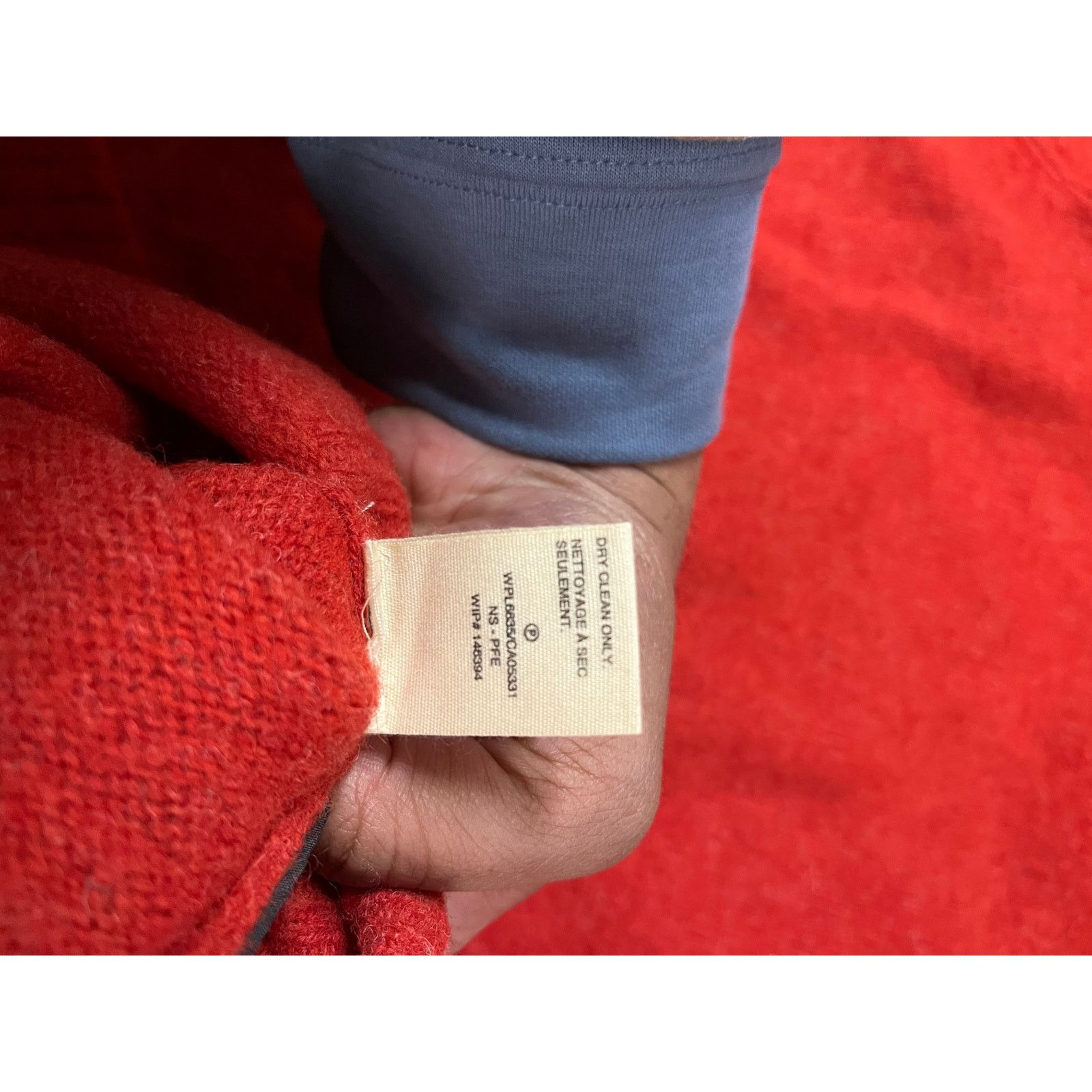 Woolrich Woolen Mills Woolrich - Wool sweater / XL / Orange Size US XL / EU 56 / 4 - 8 Thumbnail