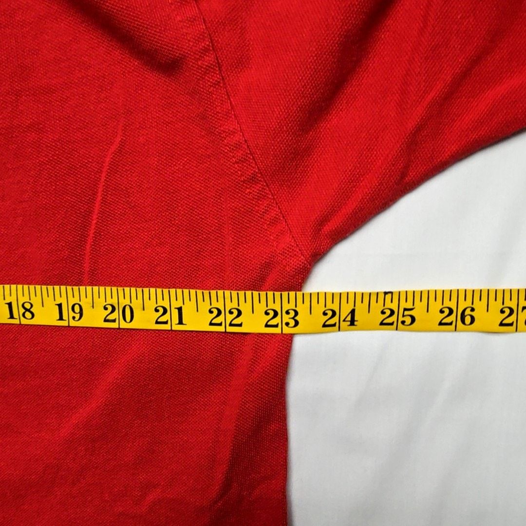 Vintage Vintage Fire Rescue Polo Fire Chief Embroidery XL Red 90s Size US XL / EU 56 / 4 - 9 Thumbnail