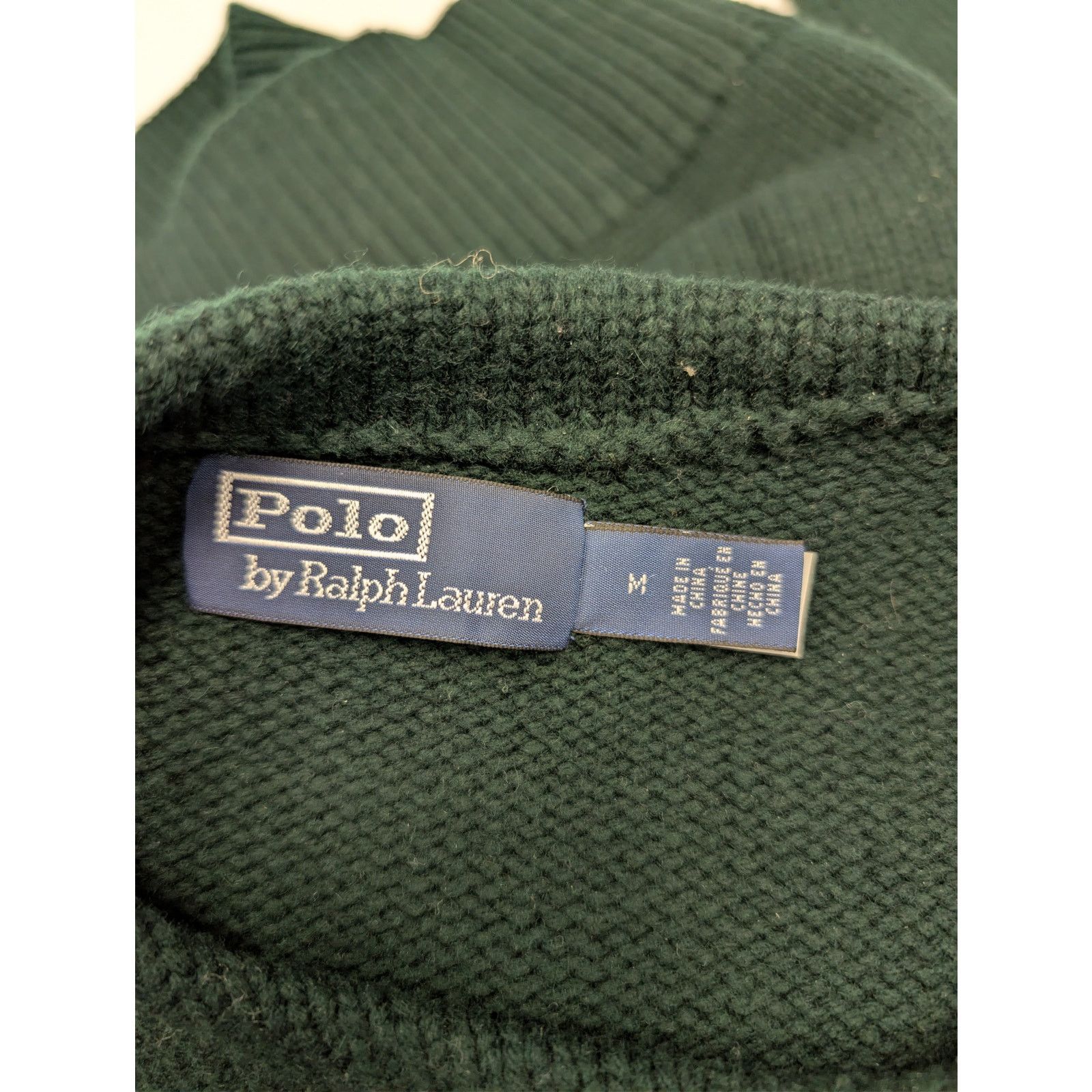Polo Ralph Lauren o1rshd1 CC20 NYC Logo Sweatshirt in Green Size US M / EU 48-50 / 2 - 16 Thumbnail