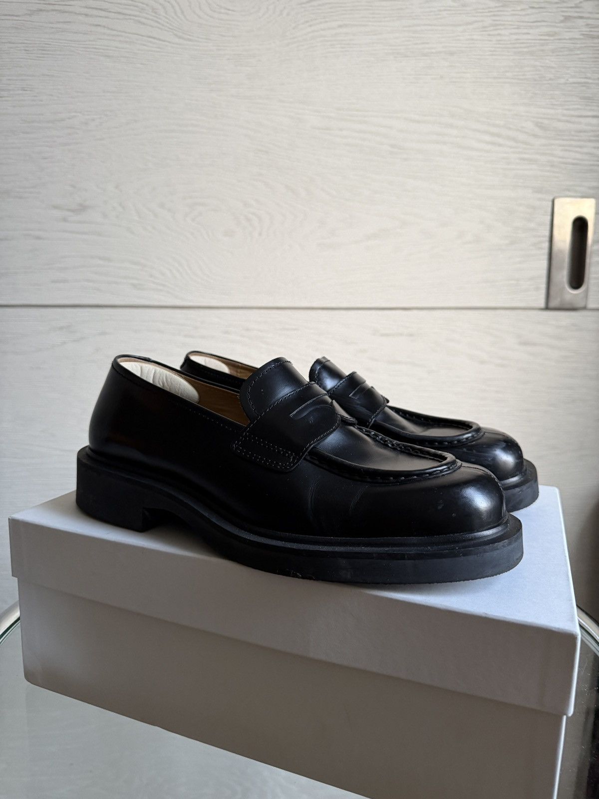 Sandro Sandro Chunky Leather Loafer Size US 9.5 / EU 42-43 - 4 Thumbnail