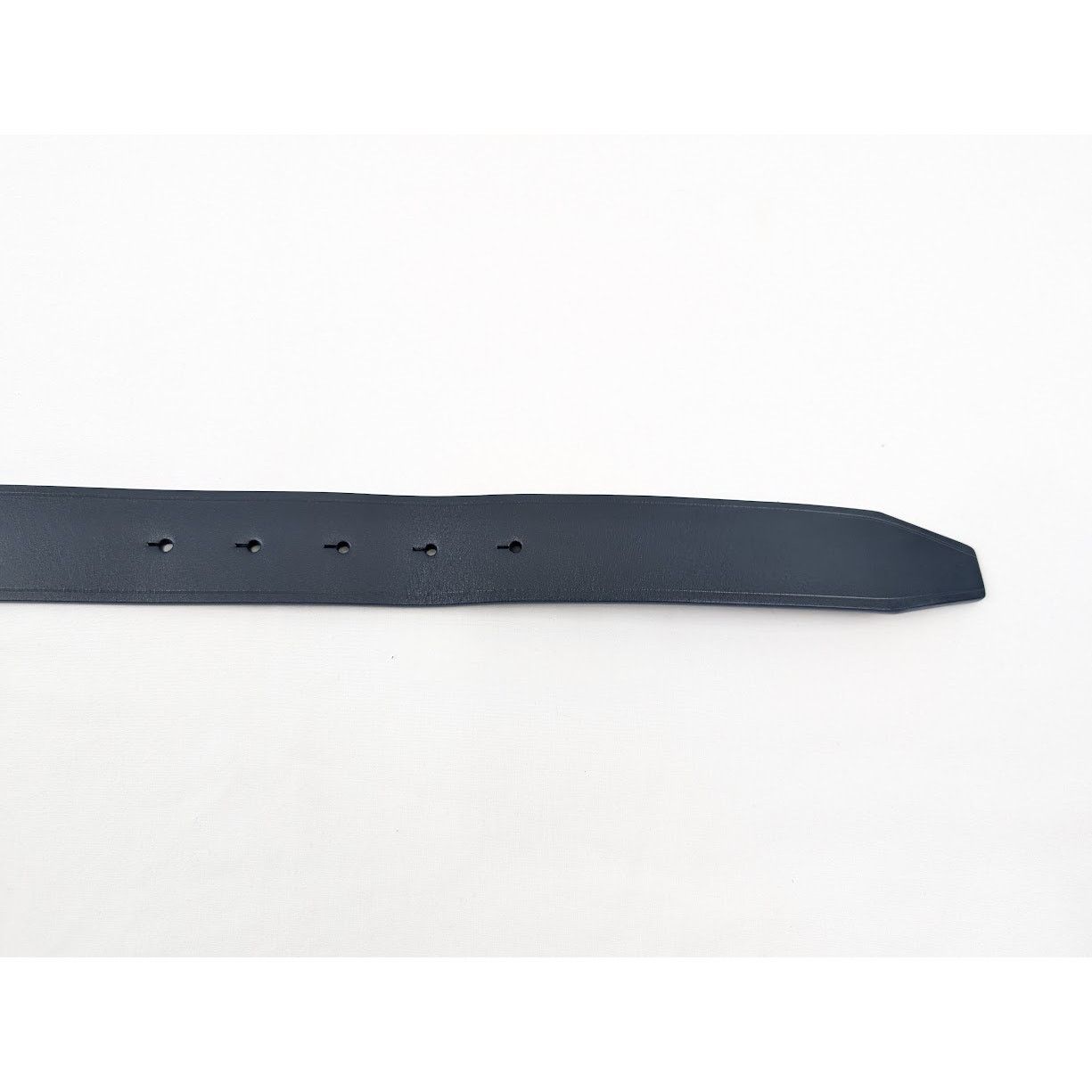 Balenciaga o1rshd1 Size:90 CM / Natural Calf Large BB Belt in Navy Blue Size 36 - 7 Thumbnail