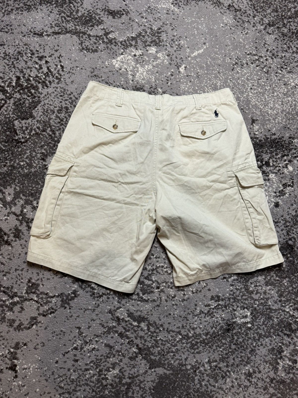 Designer × Polo Ralph Lauren Polo Ralph Lauren Cargo Old Money Shorts Size US 35 - 10 Thumbnail