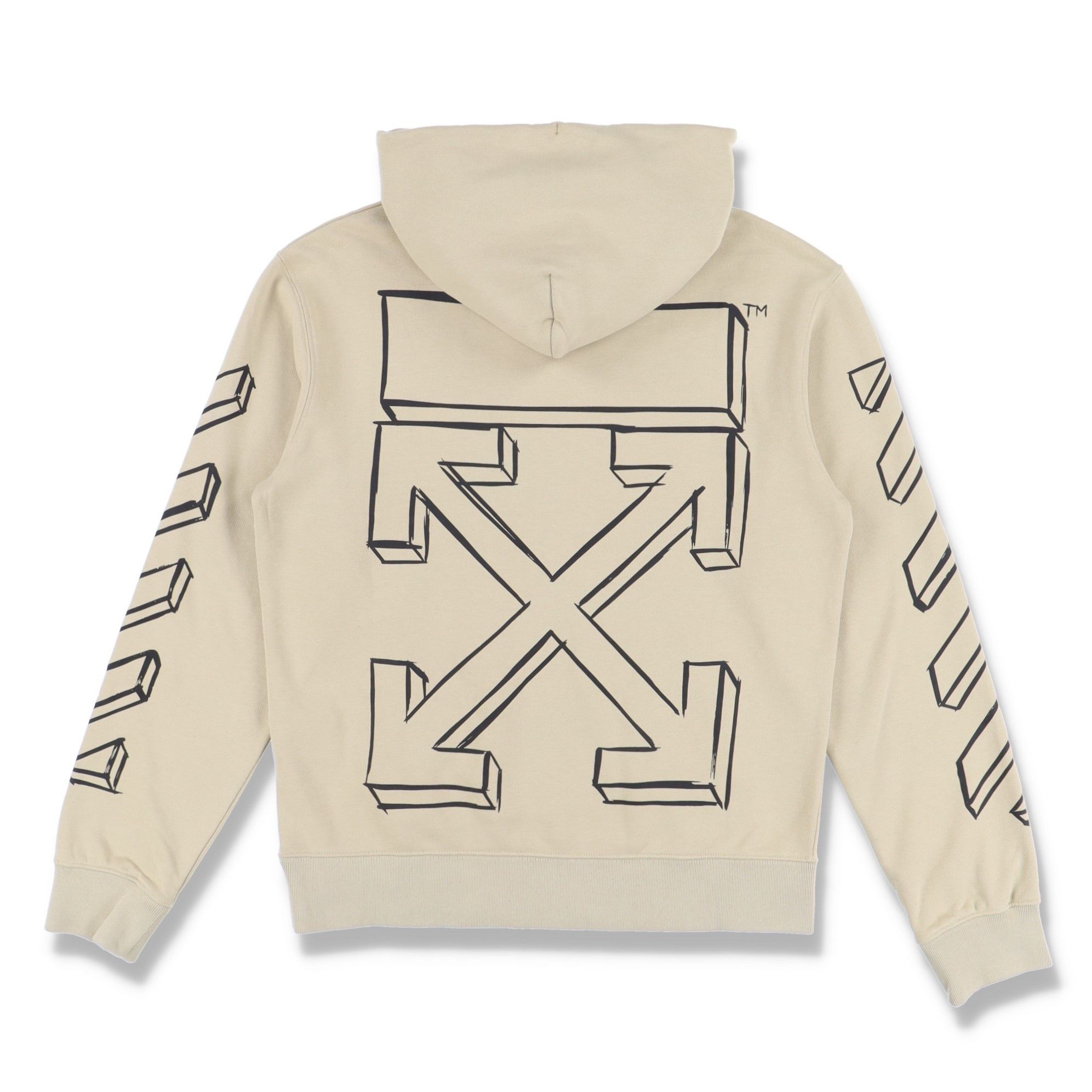 Off White Marker Hoodie | Grailed