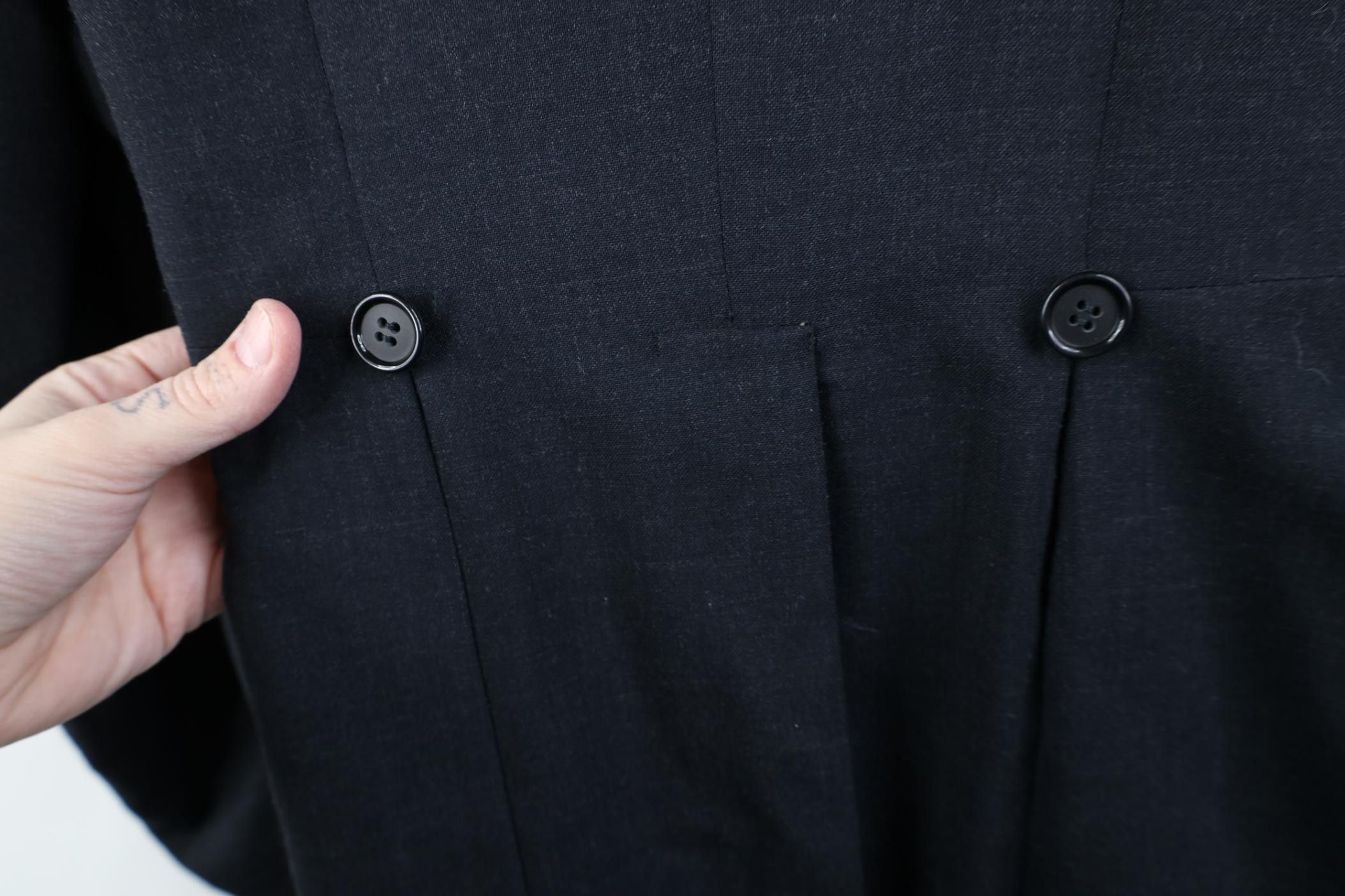 Vintage Vintage 40s 50s Tuxedo Suit Coat Blazer Jacket Tailcoat USA Size US XXL / EU 58 / 5 - 13 Thumbnail