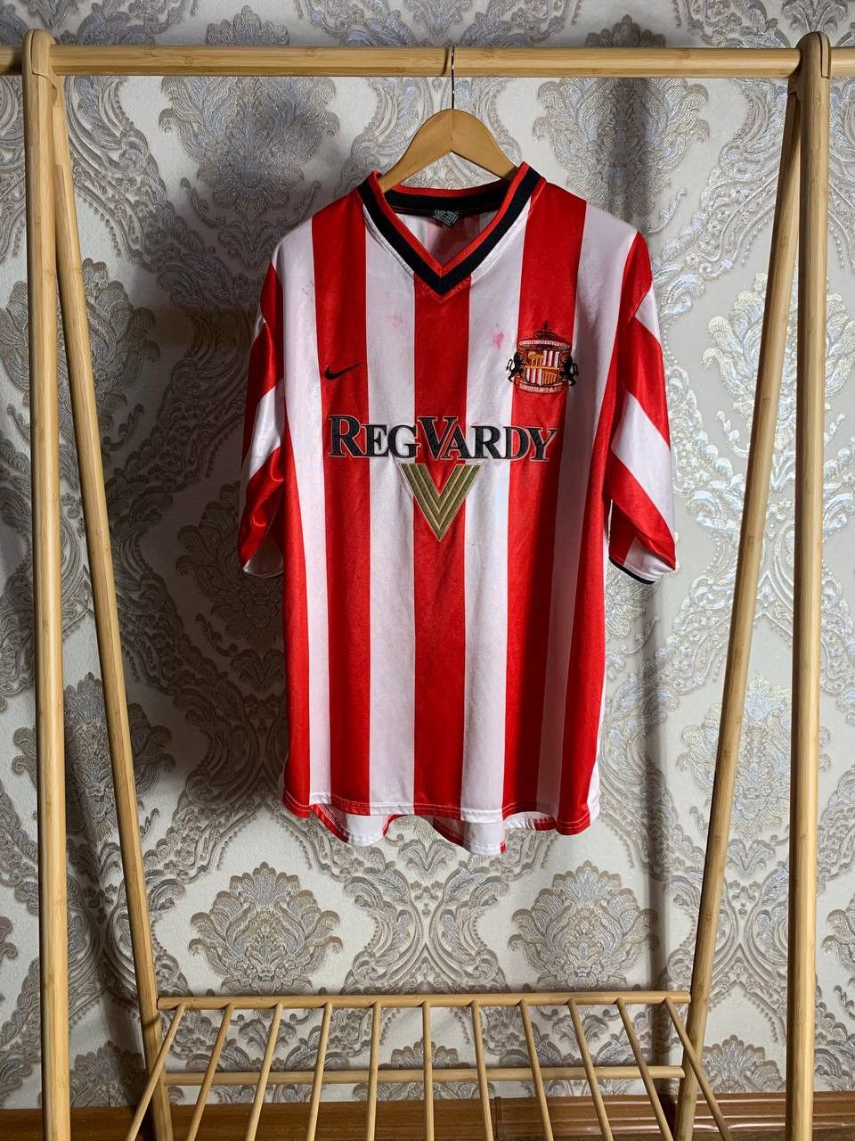 Nike × Vintage VERY RARE NIKE FC SUNDERLAND ENGLAND SOCCER JERSEY BLOKECORE Size US XL / EU 56 / 4 - 1 Thumbnail