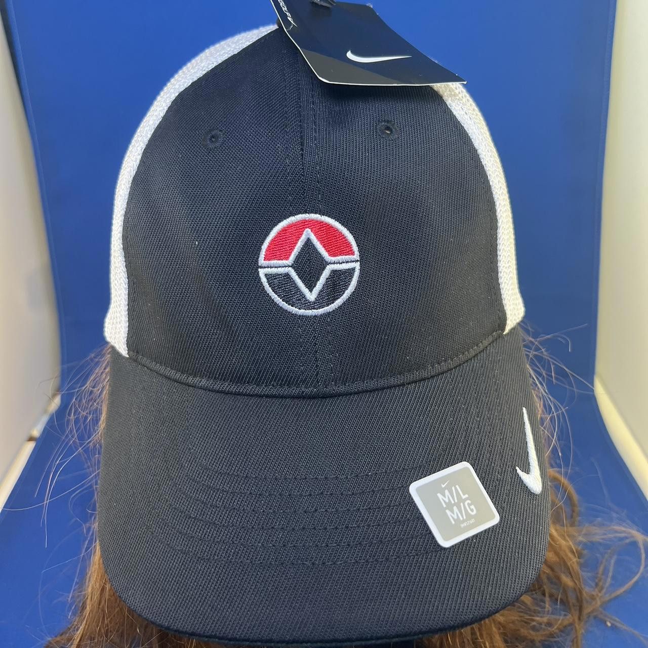 Nike Nike Black and White Adjustable Cap with Logo Size ONE SIZE - 2 Thumbnail