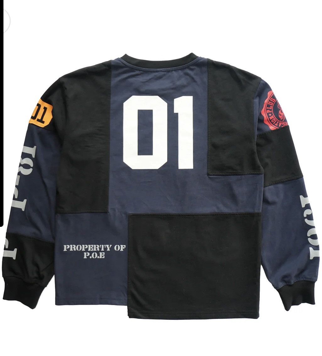 Plus One Clothing Plus One Patchwork Longsleeve Size US XXL / EU 58 / 5 - 2 Thumbnail