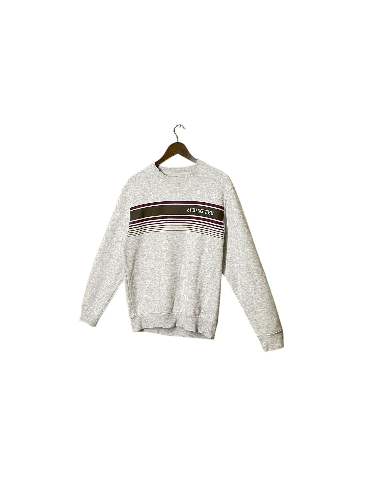 Other VINTAGE 90s HANG TEN crewneck big logo printed sweatshirt Size US M / EU 48-50 / 2 - 2 Thumbnail