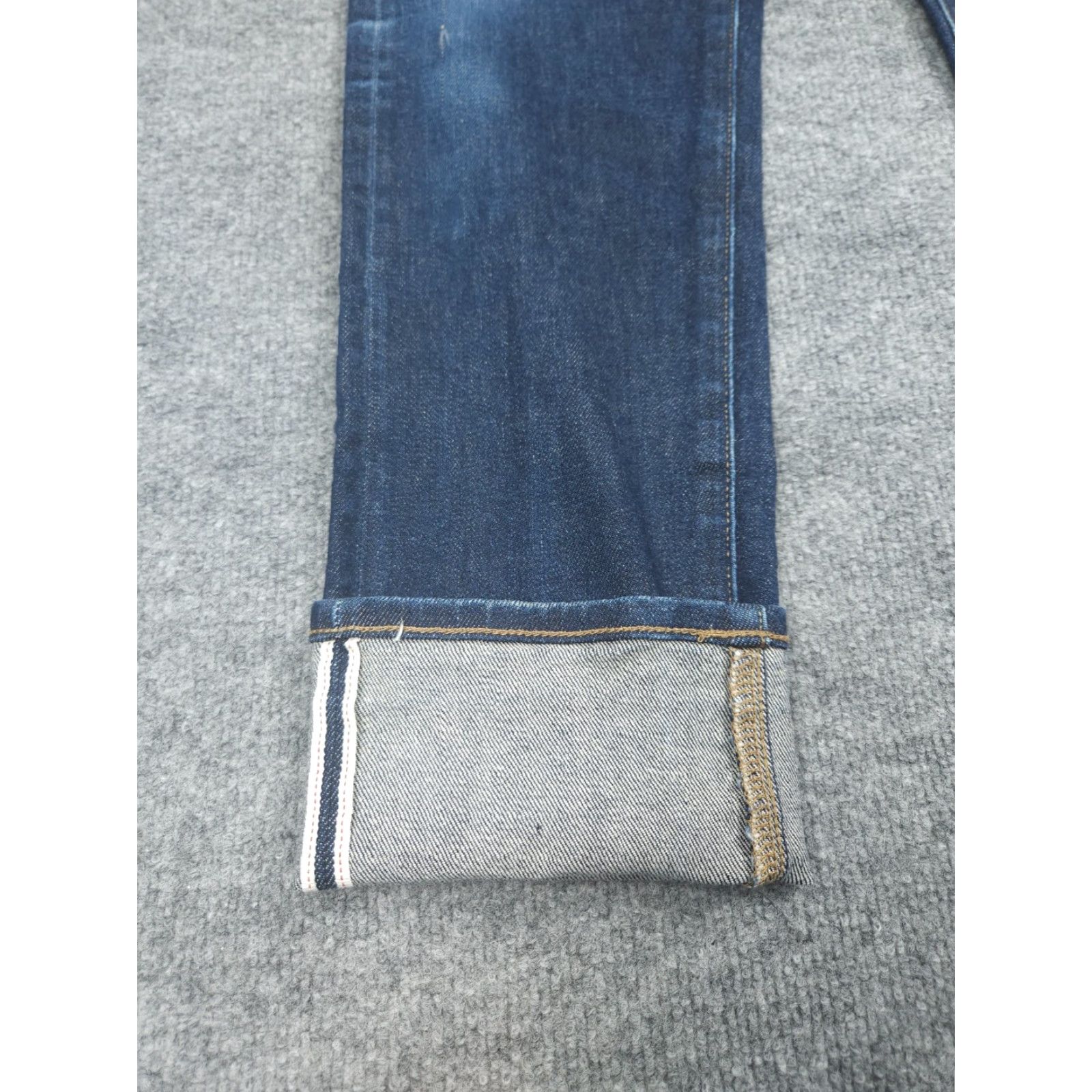 Uniqlo Uniqlo Jeans Mens Slim Straight 35x34 Blue Selvedge Stretch Kaihara Denim Pants City Inseam 34 Regular Size US 35 - 5 Thumbnail
