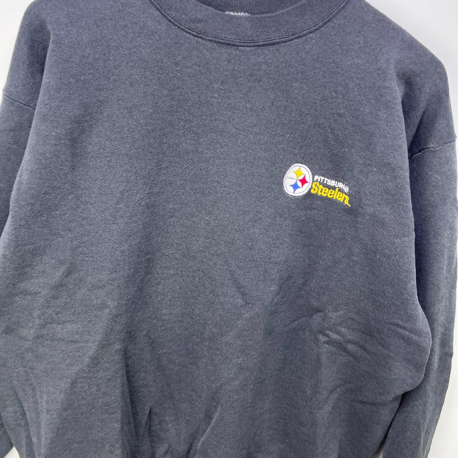 Other Vintage 90s Pittsburgh Steelers Faded Sweatshirt Large Size ONE SIZE - 2 Thumbnail