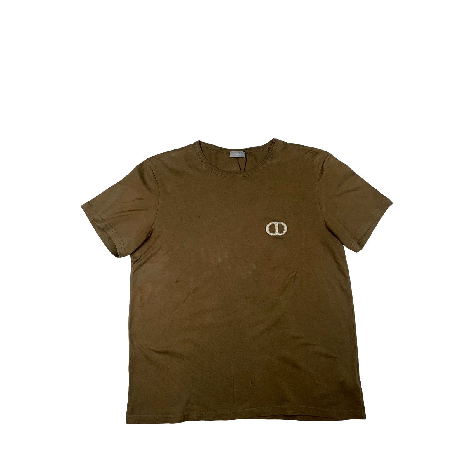 Dior Dior CD Olive Tee Size US XL / EU 56 / 4 - 1 Thumbnail