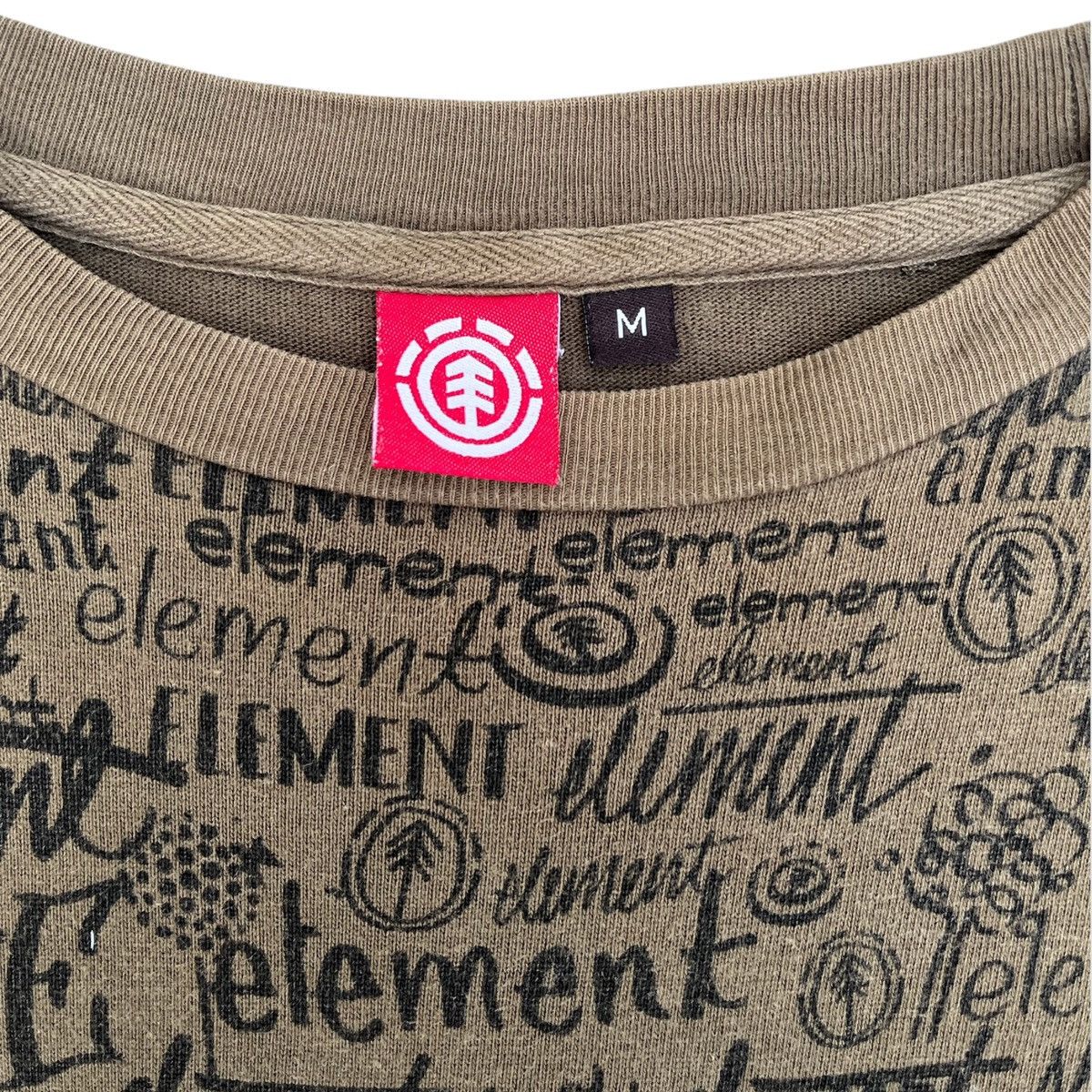 Element × Vintage Y2K Element All Over Print Longsleeve Tee Size US M / EU 48-50 / 2 - 4 Thumbnail