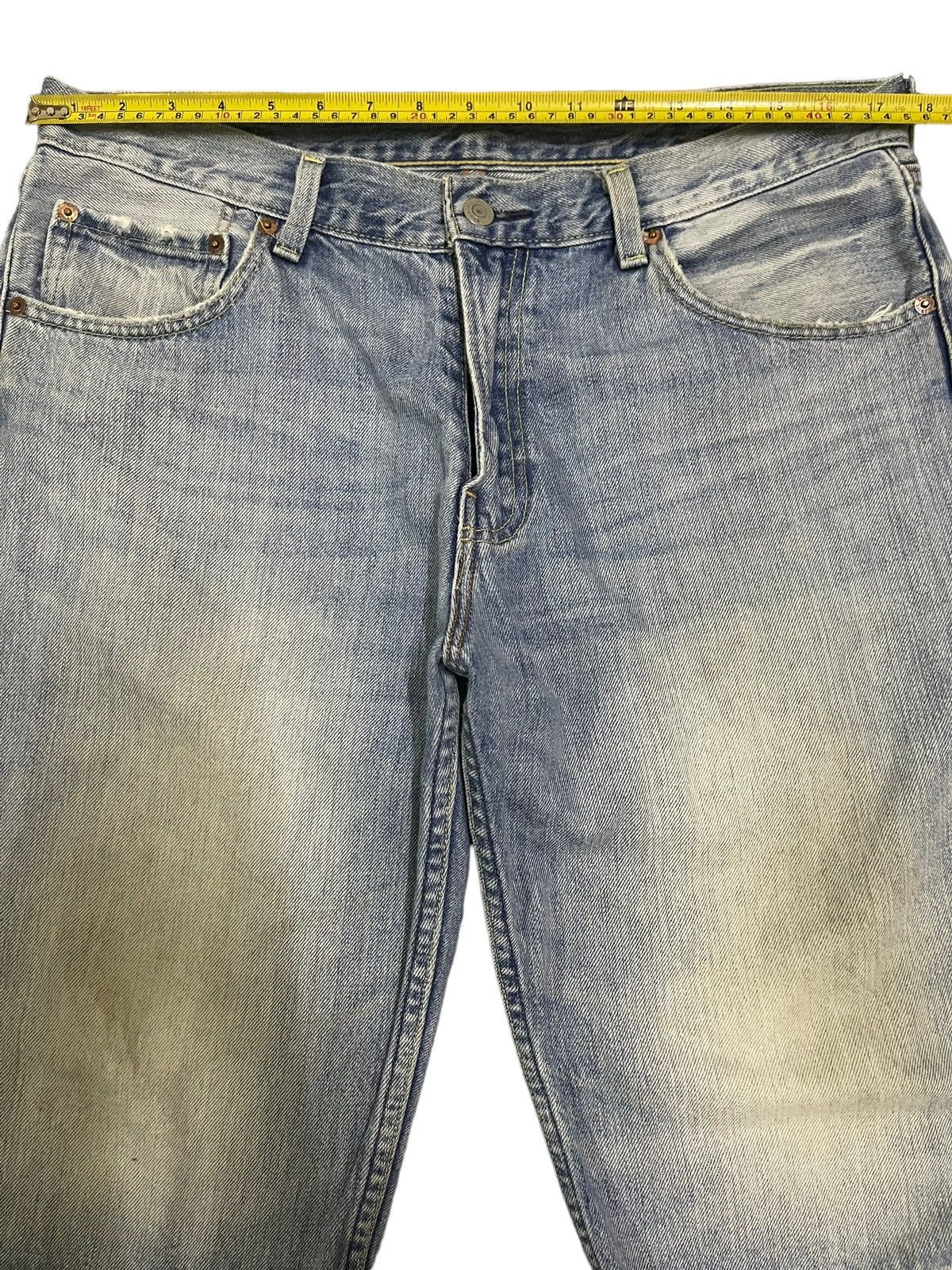 Levi's Vintage Levis Classic Blue Wash Short Jeans Size US 34 / EU 50 - 8 Thumbnail