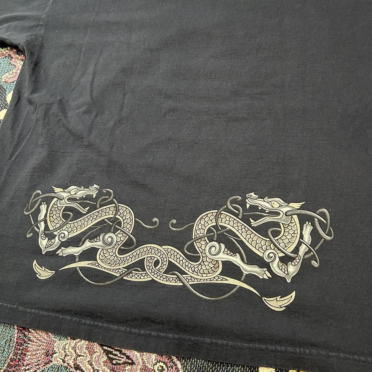 JNCO × Vintage Vintage JNCO Traditional Dragon AOP T Shirt Size US XXL / EU 58 / 5 - 4 Thumbnail