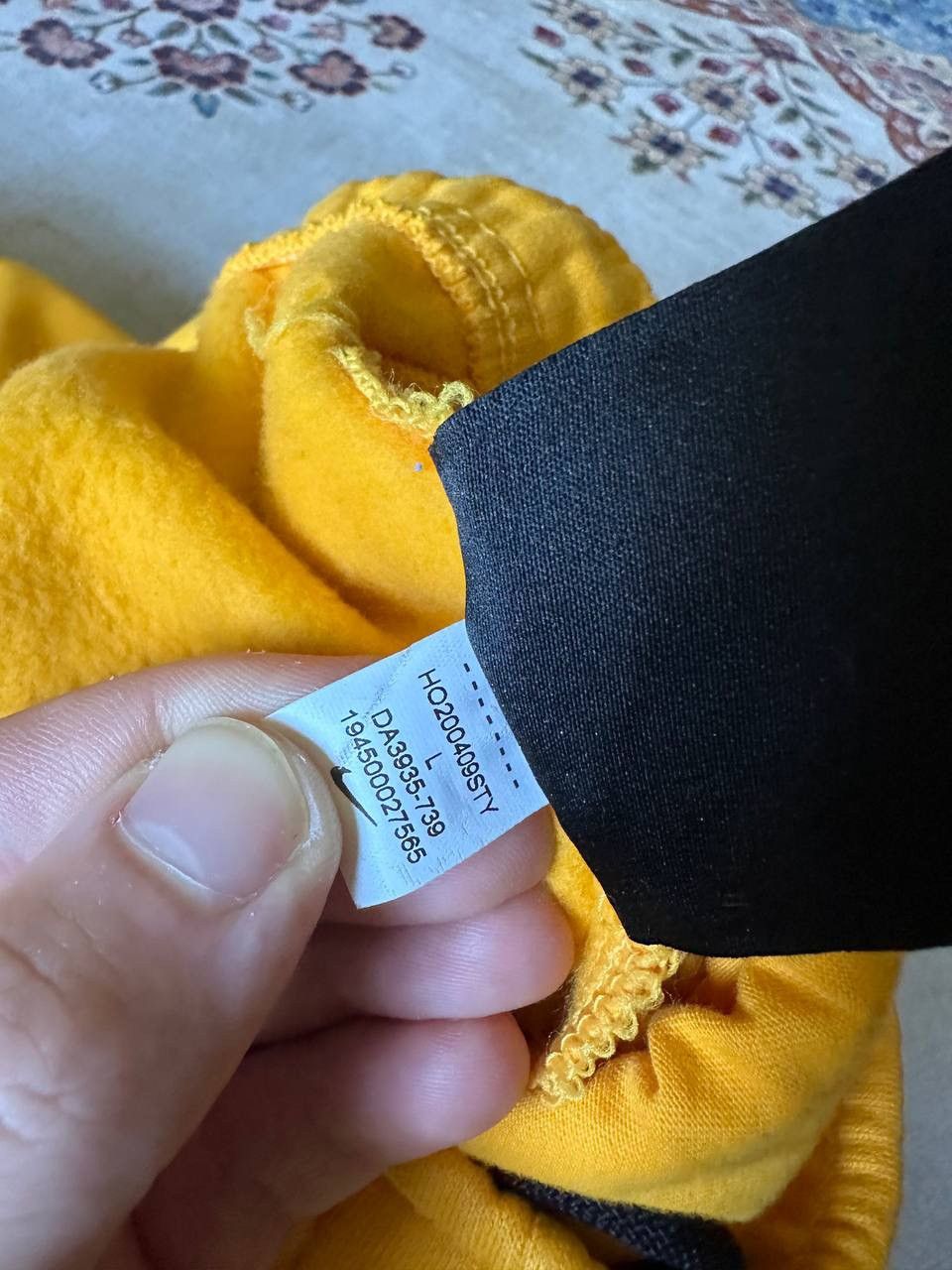 NOCTA × Nike Nike x Drake NOCTA Gold Yellow Sweatpants Size US 34 / EU 50 - 5 Thumbnail