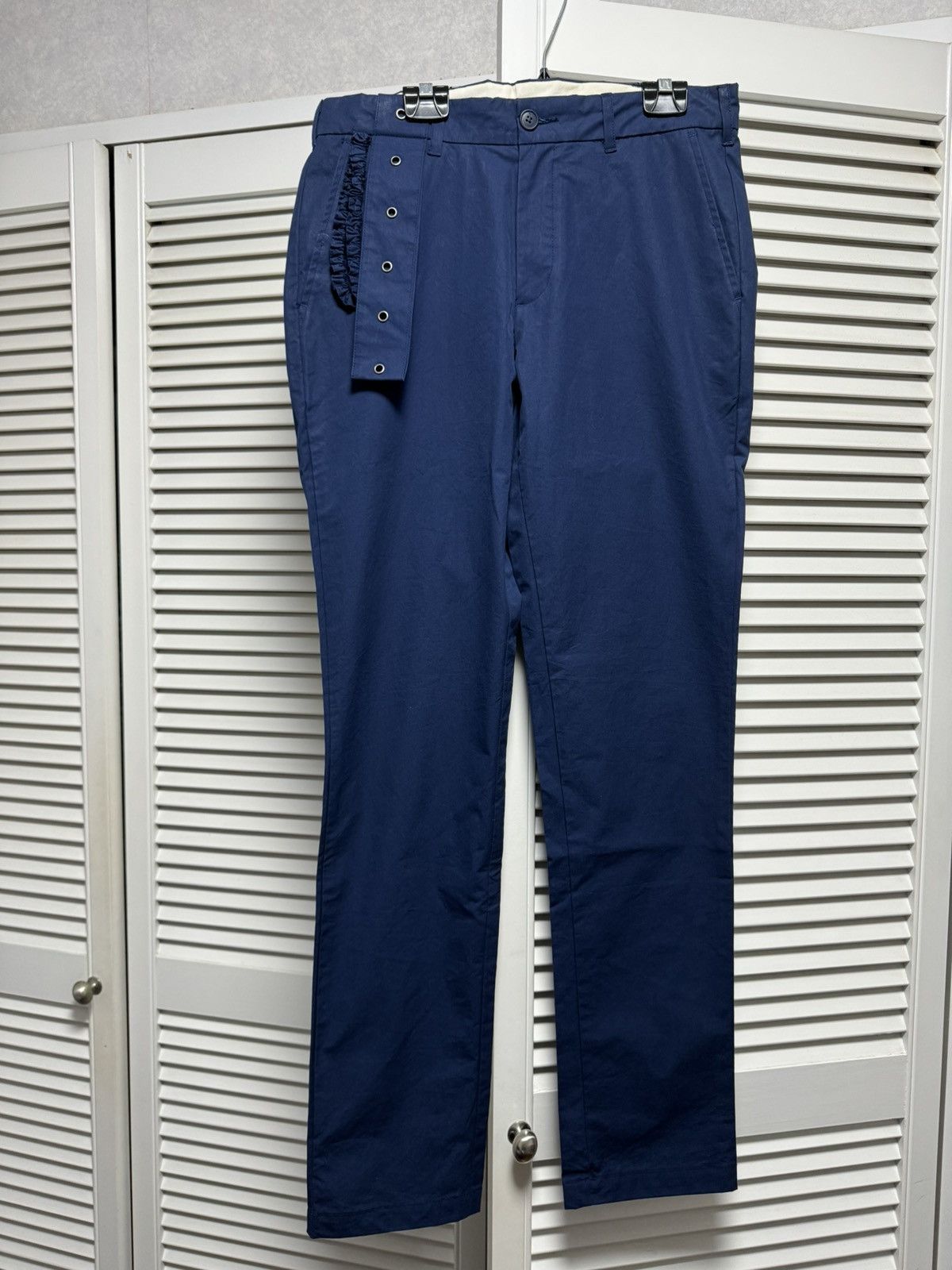 image of Craig Green Slim Fit Pants in Blue, Men's (Size 30)