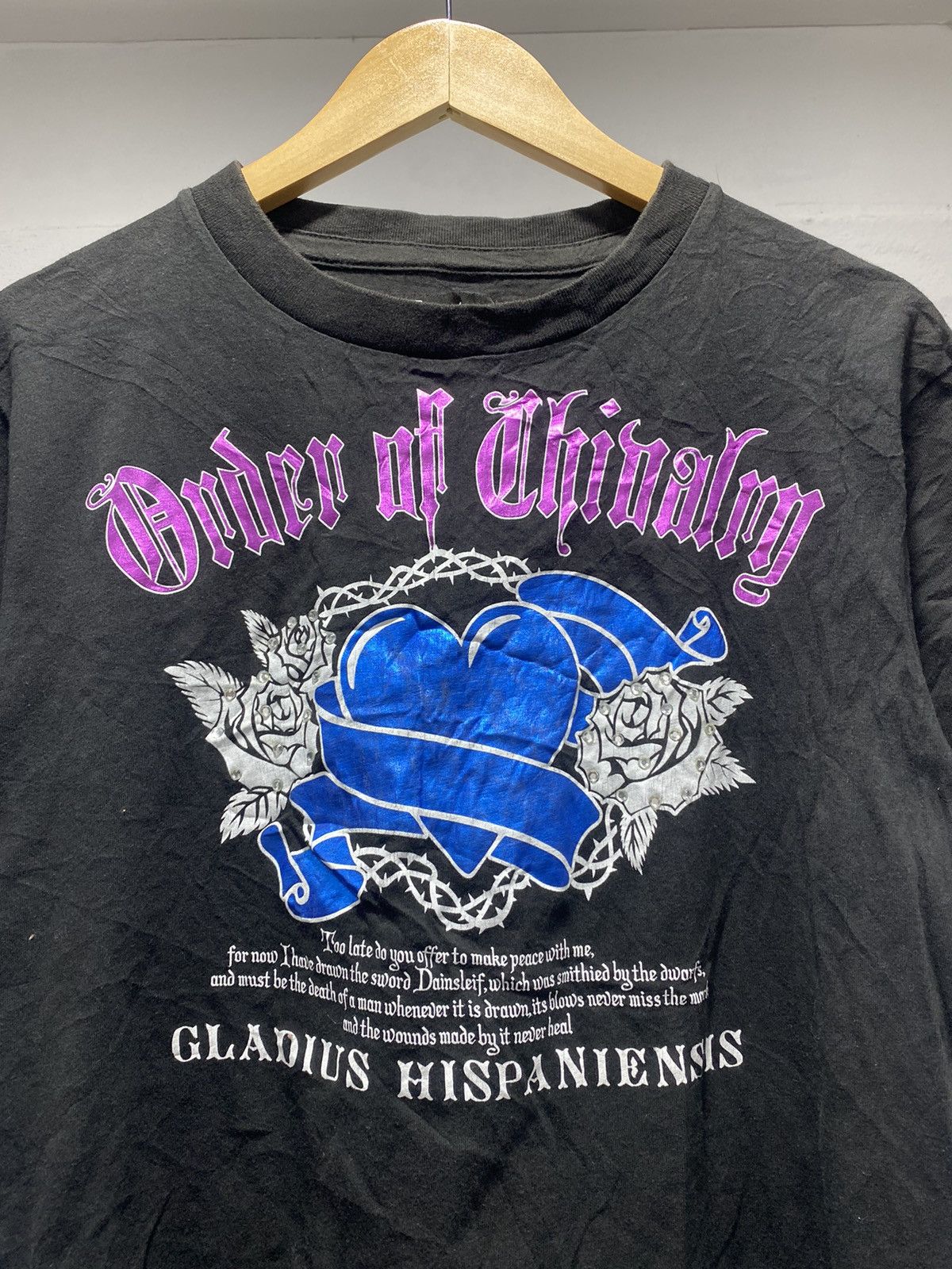 Hysteric Glamour Sick☠️ Sorridere Poem Love Y2K Punk Grunge Lgb Ed Hardy Size US M / EU 48-50 / 2 - 6 Thumbnail