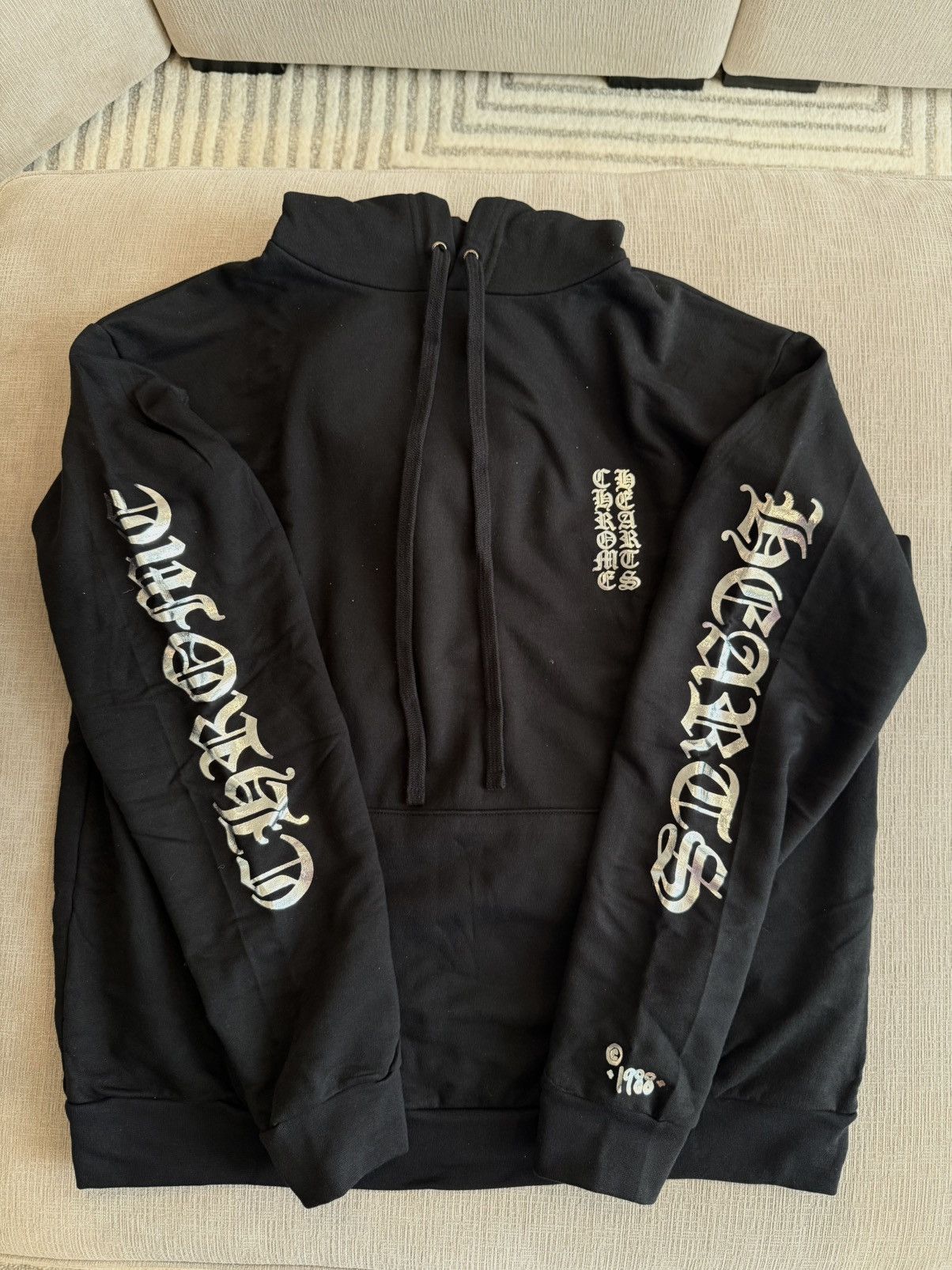 Chrome Hearts Chrome Hearts Foil Print Hoodie Size US L / EU 52-54 / 3 - 1 Thumbnail